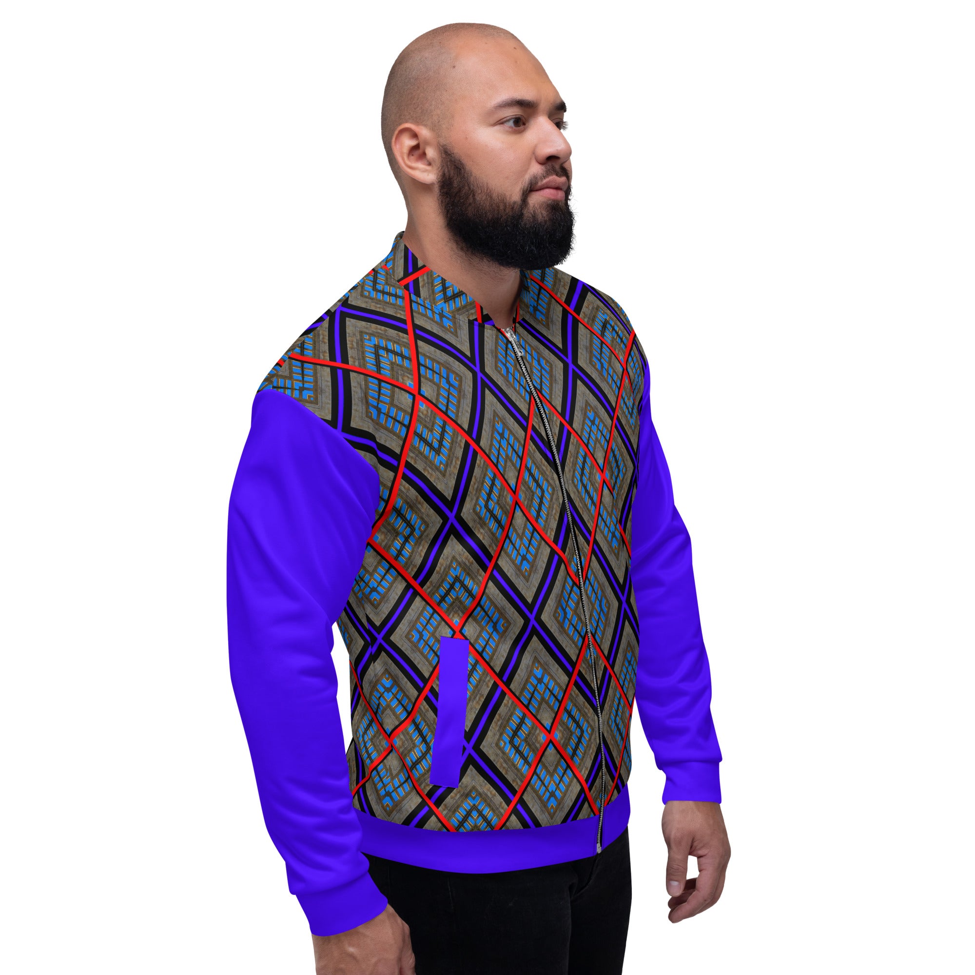 Skylights Unisex Bomber Jacket Triboca Arts