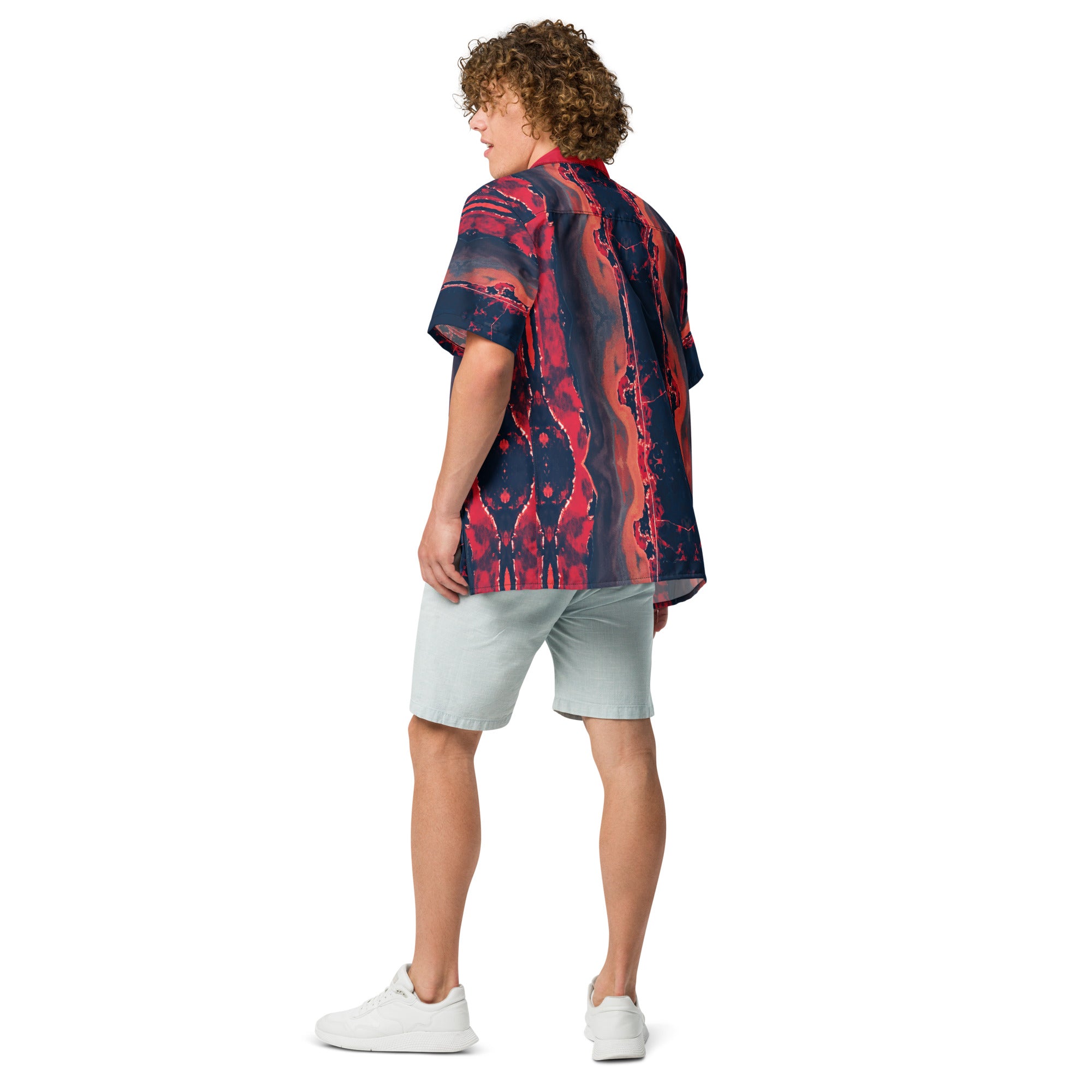 Gulf Shore Unisex Button Shirt Triboca Arts