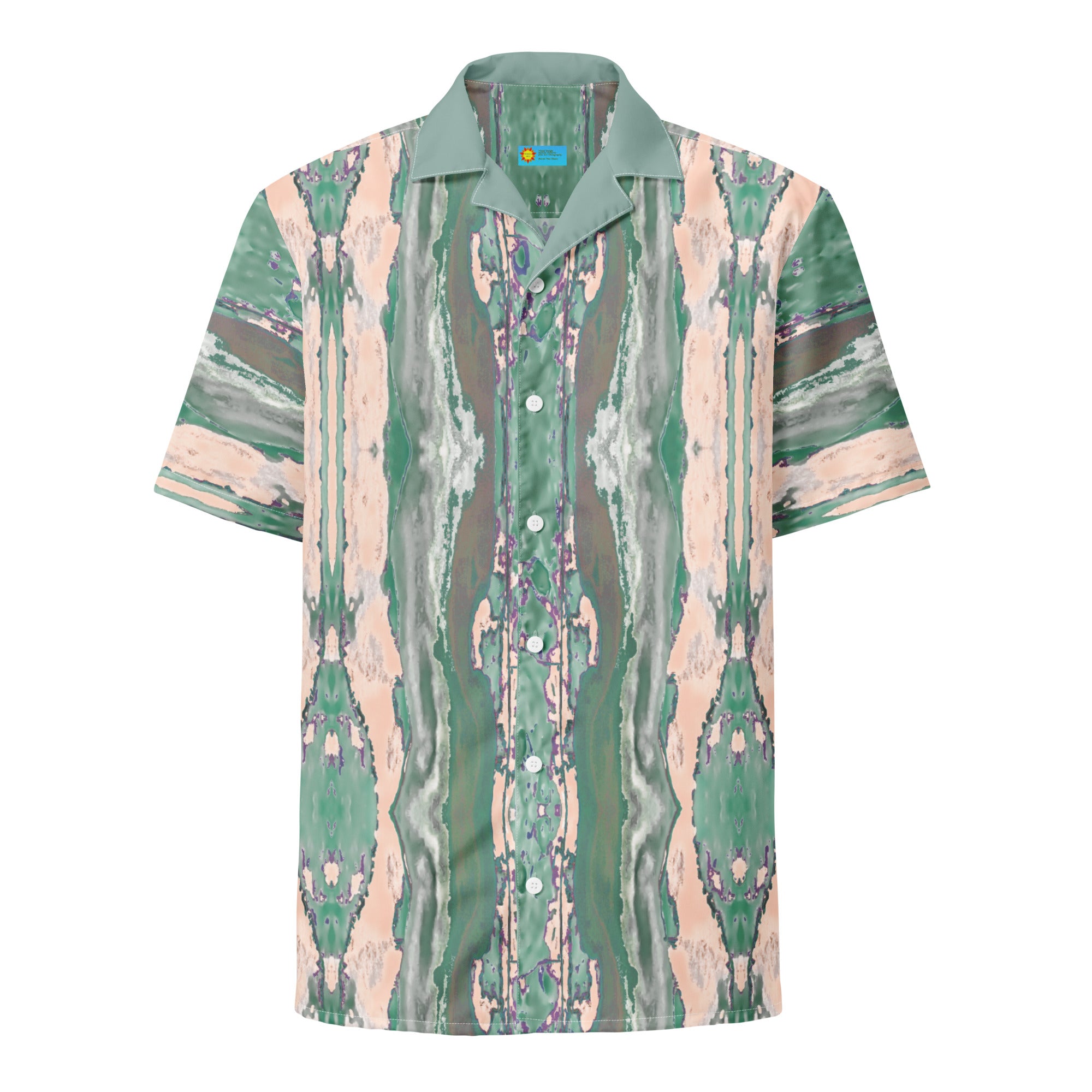 Gulf Shore Unisex Button Shirt Triboca Arts