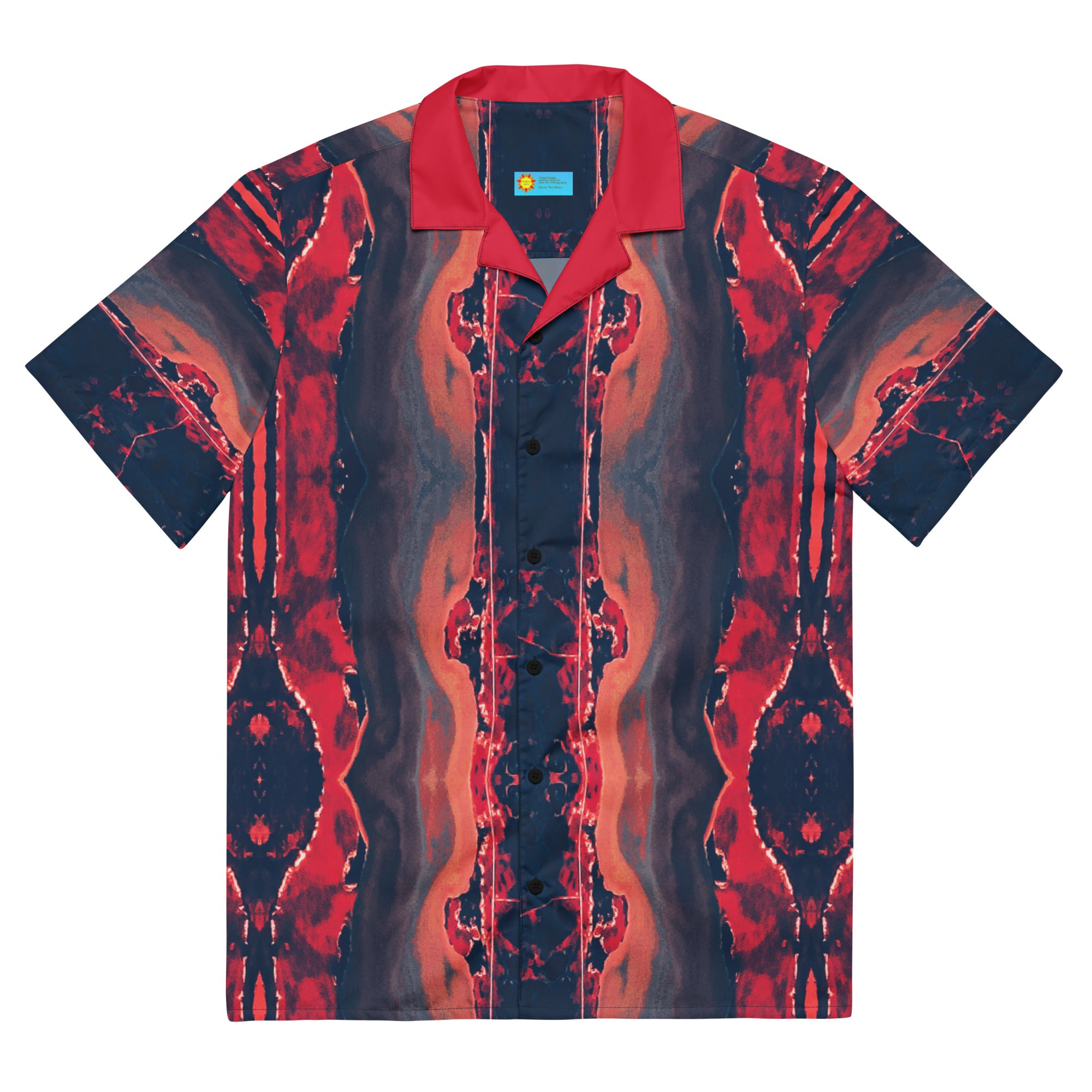 Gulf Shore Unisex Button Shirt Triboca Arts