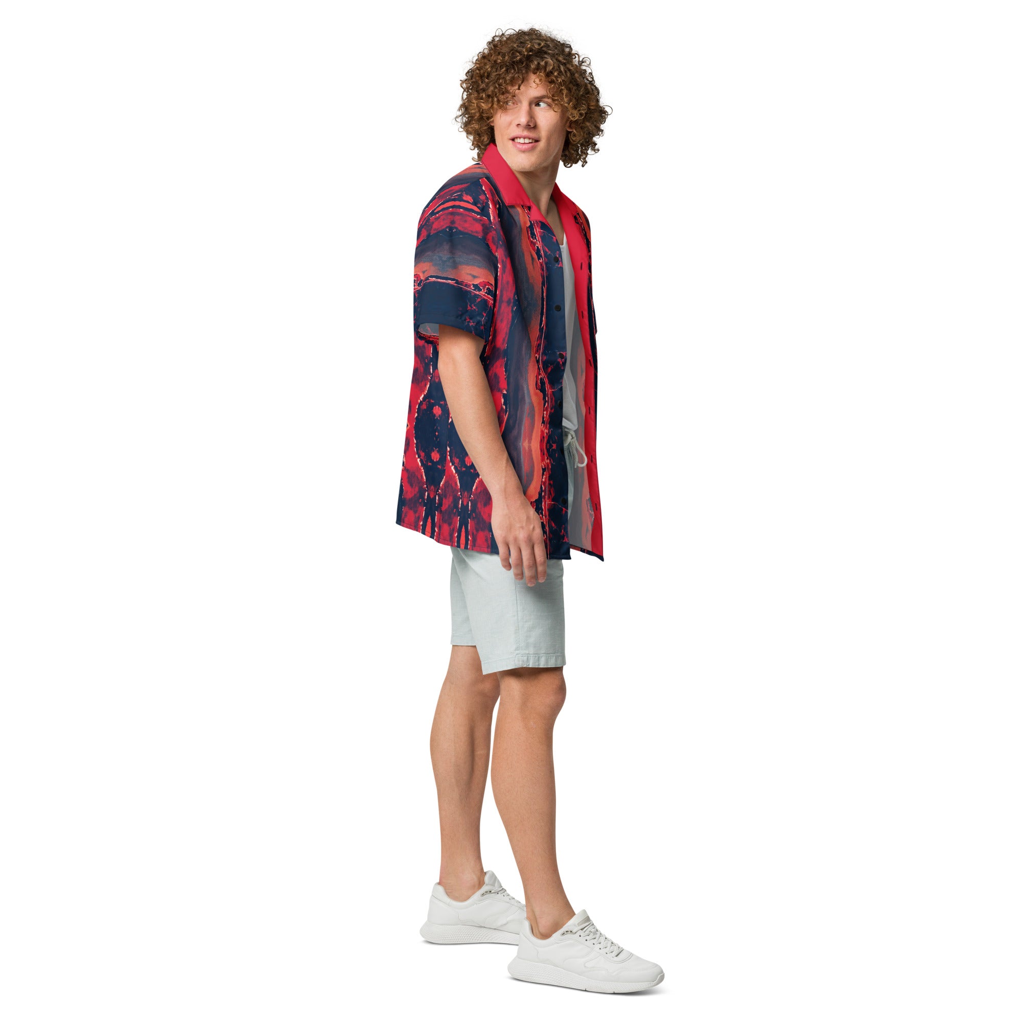 Gulf Shore Unisex Button Shirt Triboca Arts