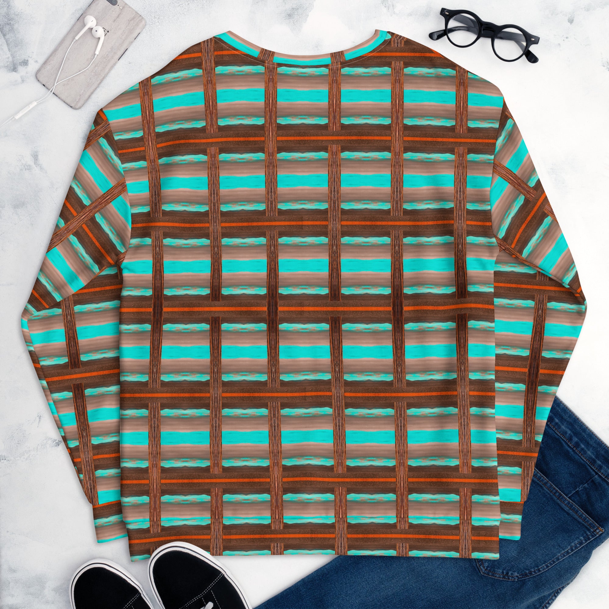 Mojave Trails Unisex Eco-Friendly Sweatshirt Triboca Arts