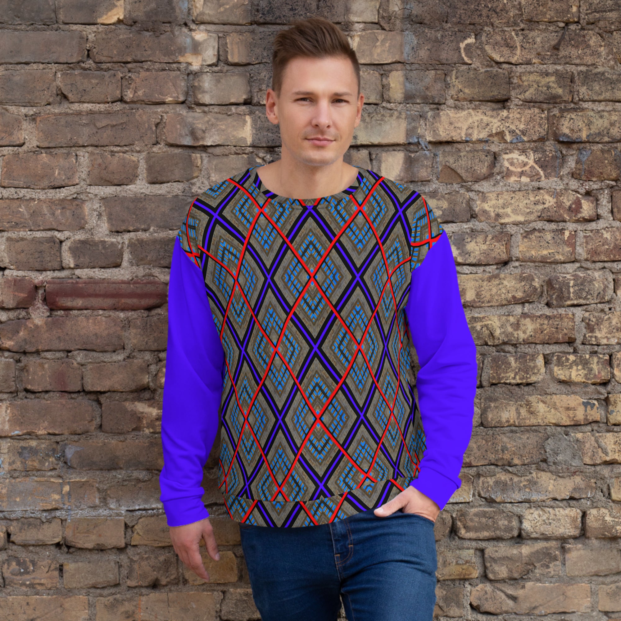Skylights Unisex Eco-Friendly Sweatshirt Triboca Arts