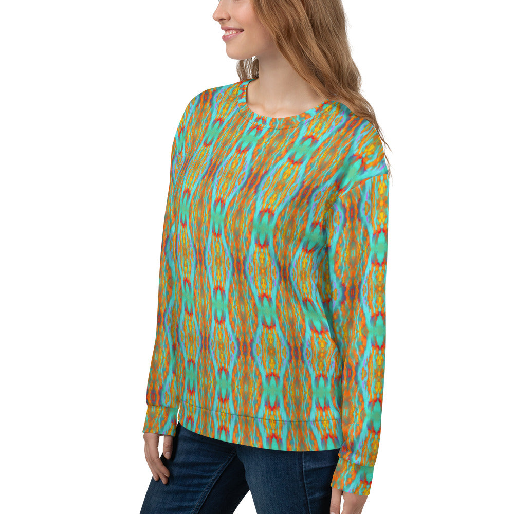 Gold Canyon Women's Eco-Friendly Sweatshirt Triboca Arts