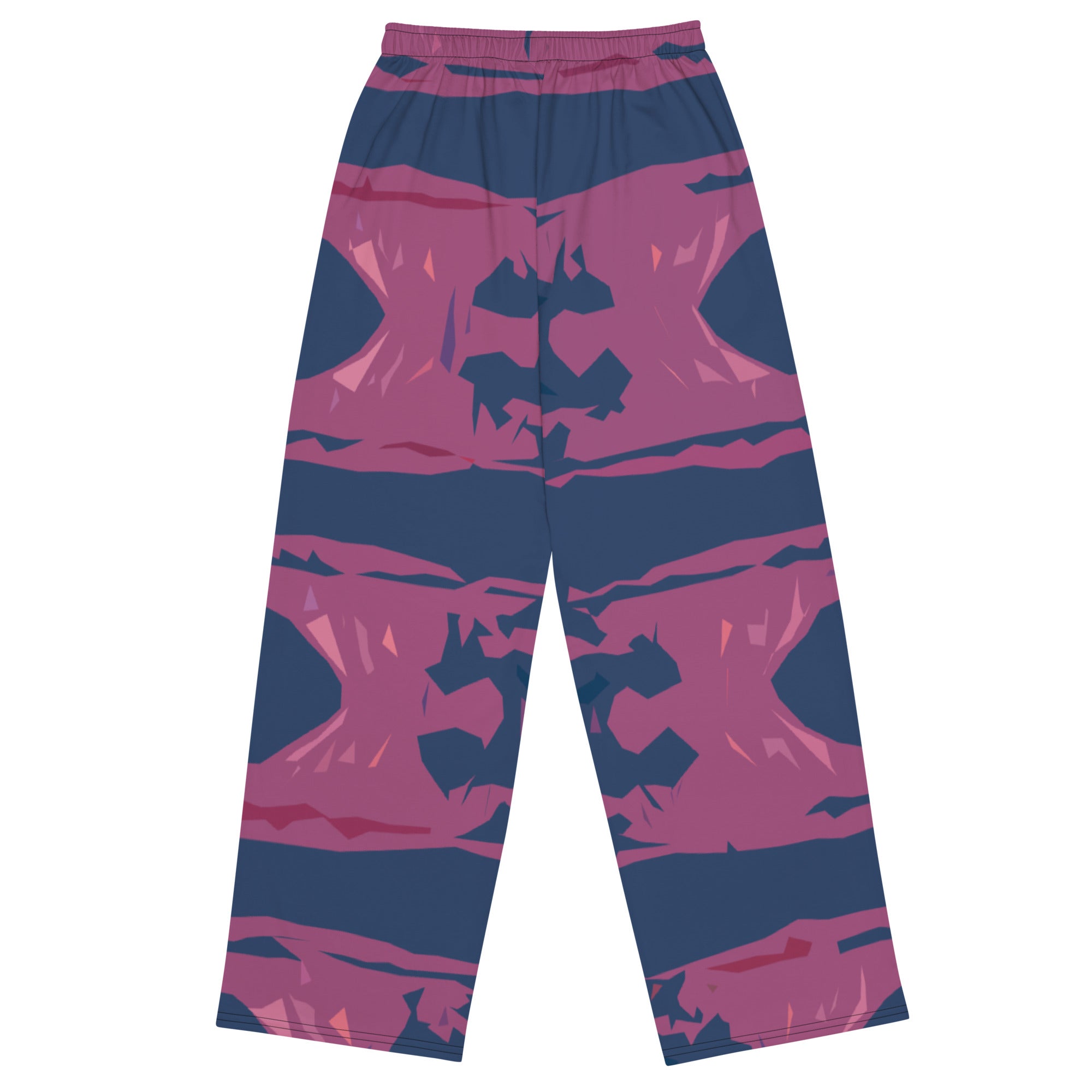 Bay Jetties Unisex Wide-Leg Pajama Pants Triboca Arts