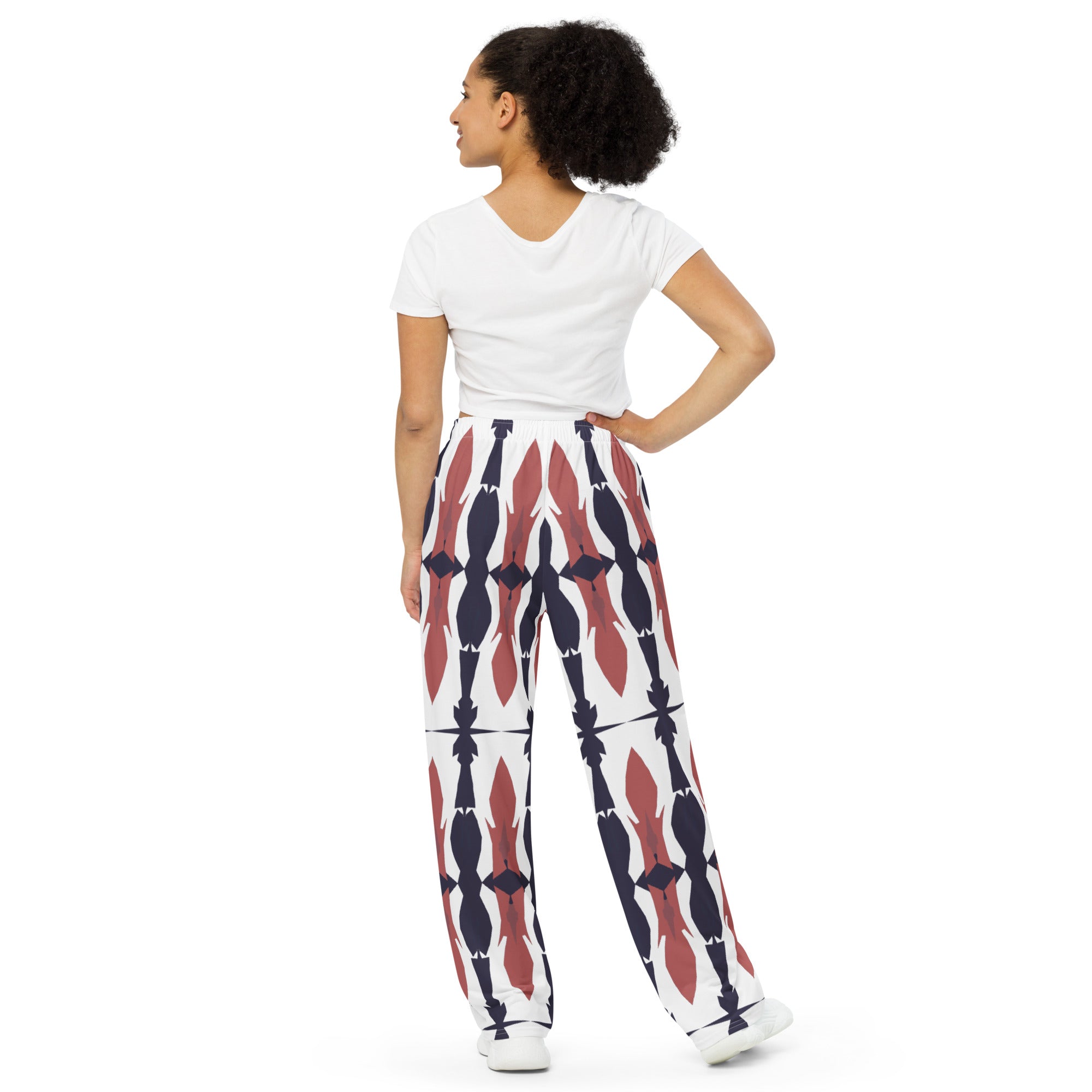 Gulf Shore Unisex Wide-Leg Pajama Pants Triboca Arts