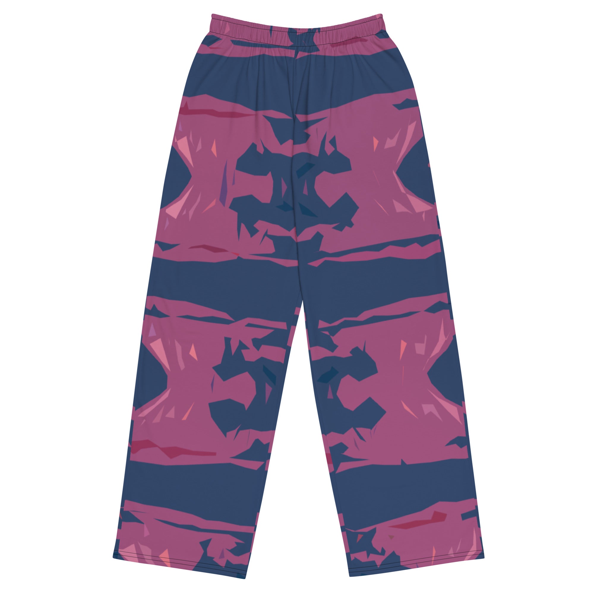 Bay Jetties Unisex Wide-Leg Pajama Pants Triboca Arts 2XS