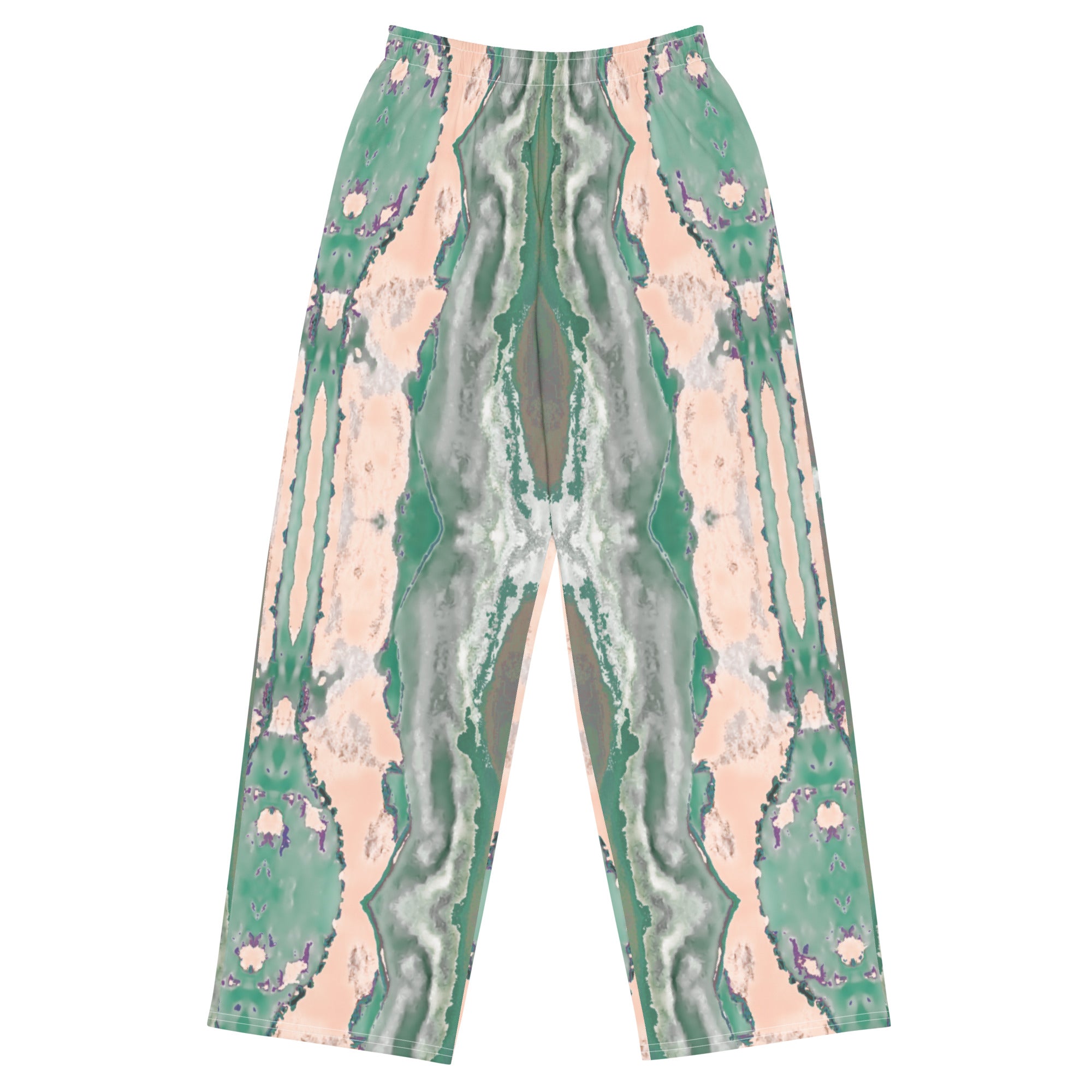 Gulf Shore Unisex Wide-Leg Pajama Pants Triboca Arts