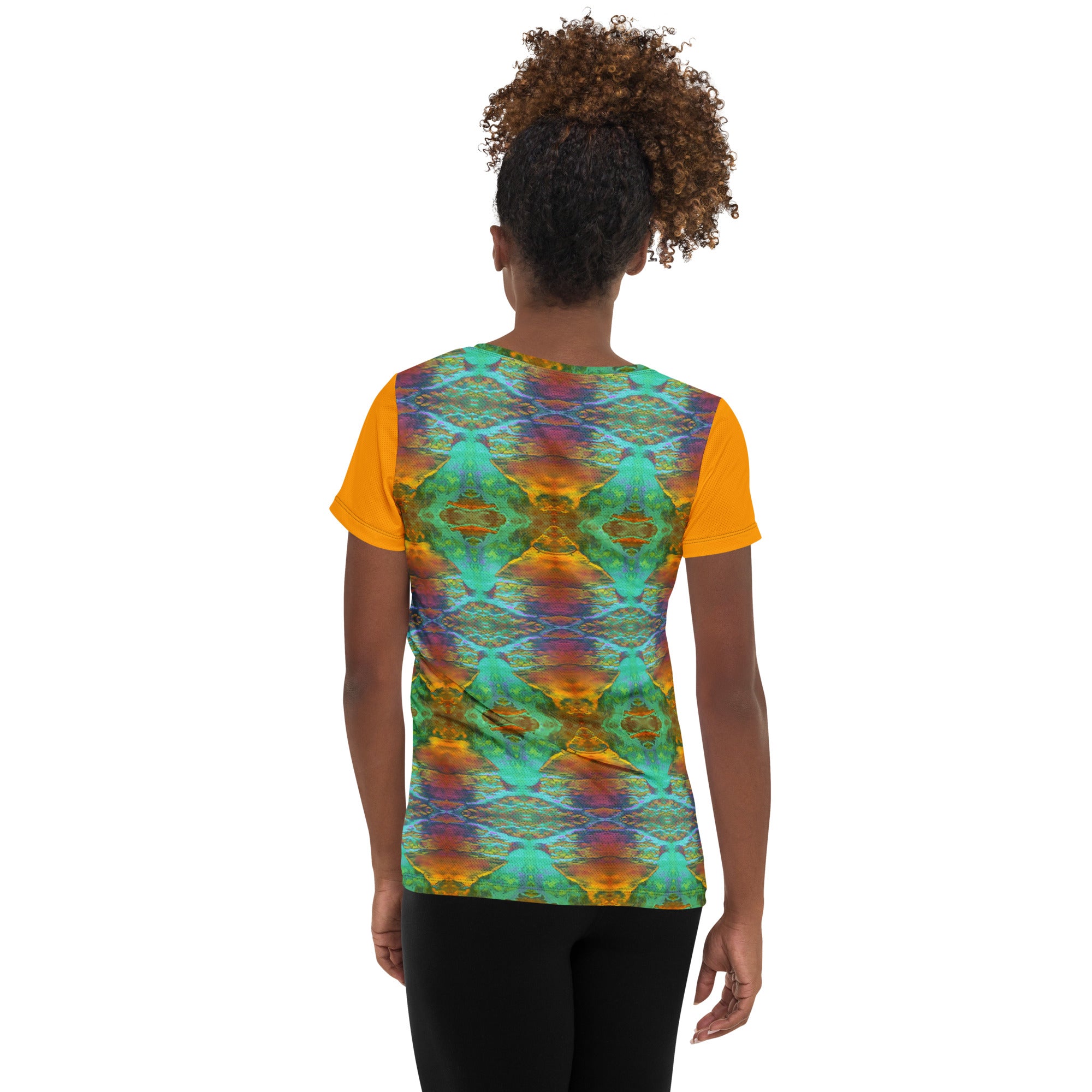 Gold Canyon Women's Athletic T-shirt Triboca Arts