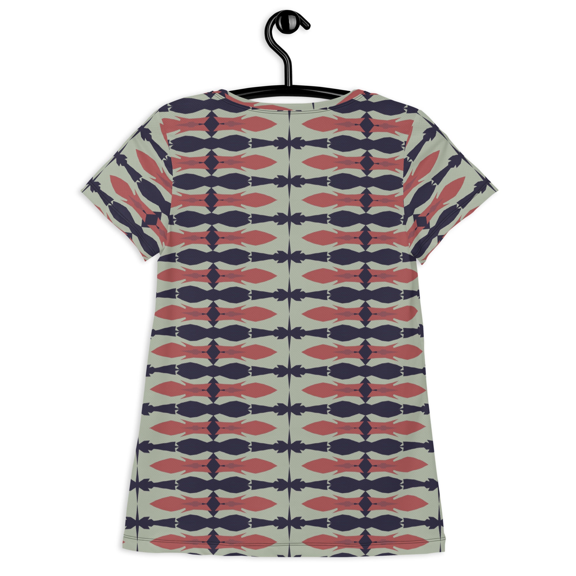 Gulf Shore Women's Athletic T-Shirt Triboca Arts