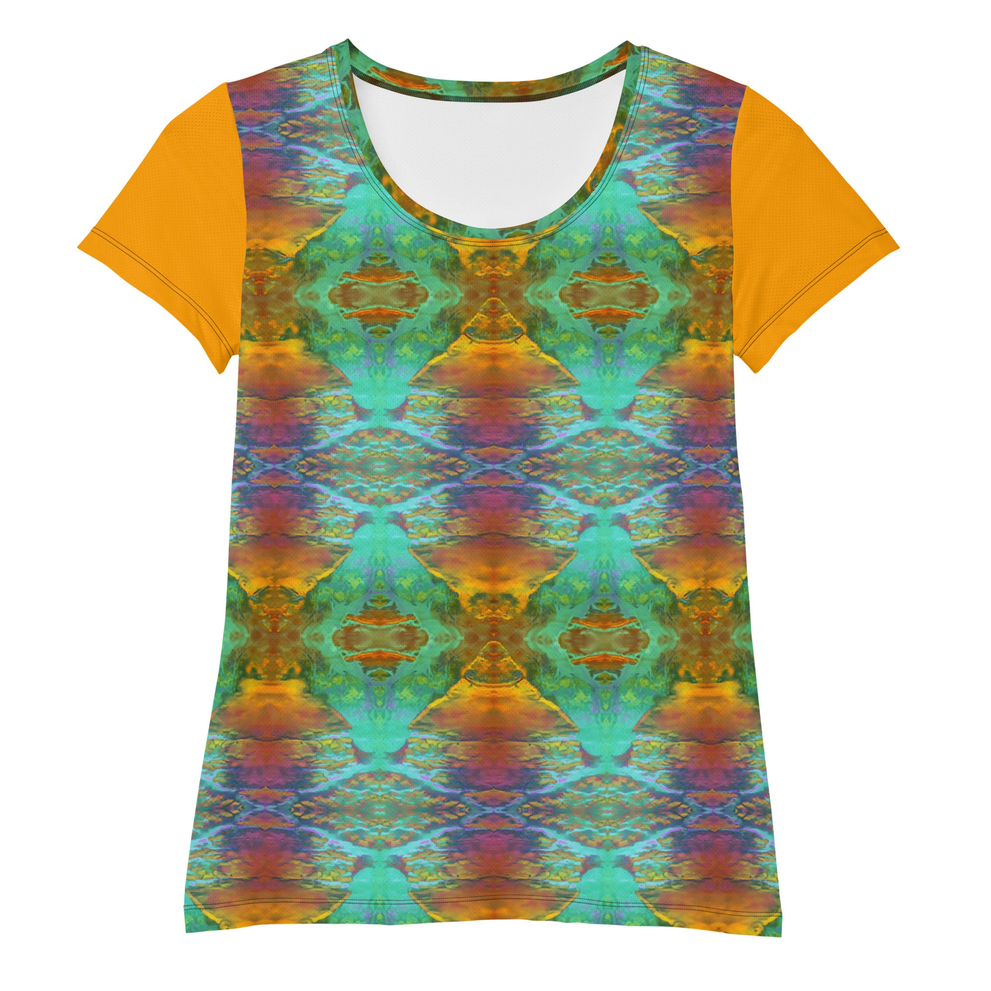 Gold Canyon Women's Athletic T-shirt Triboca Arts