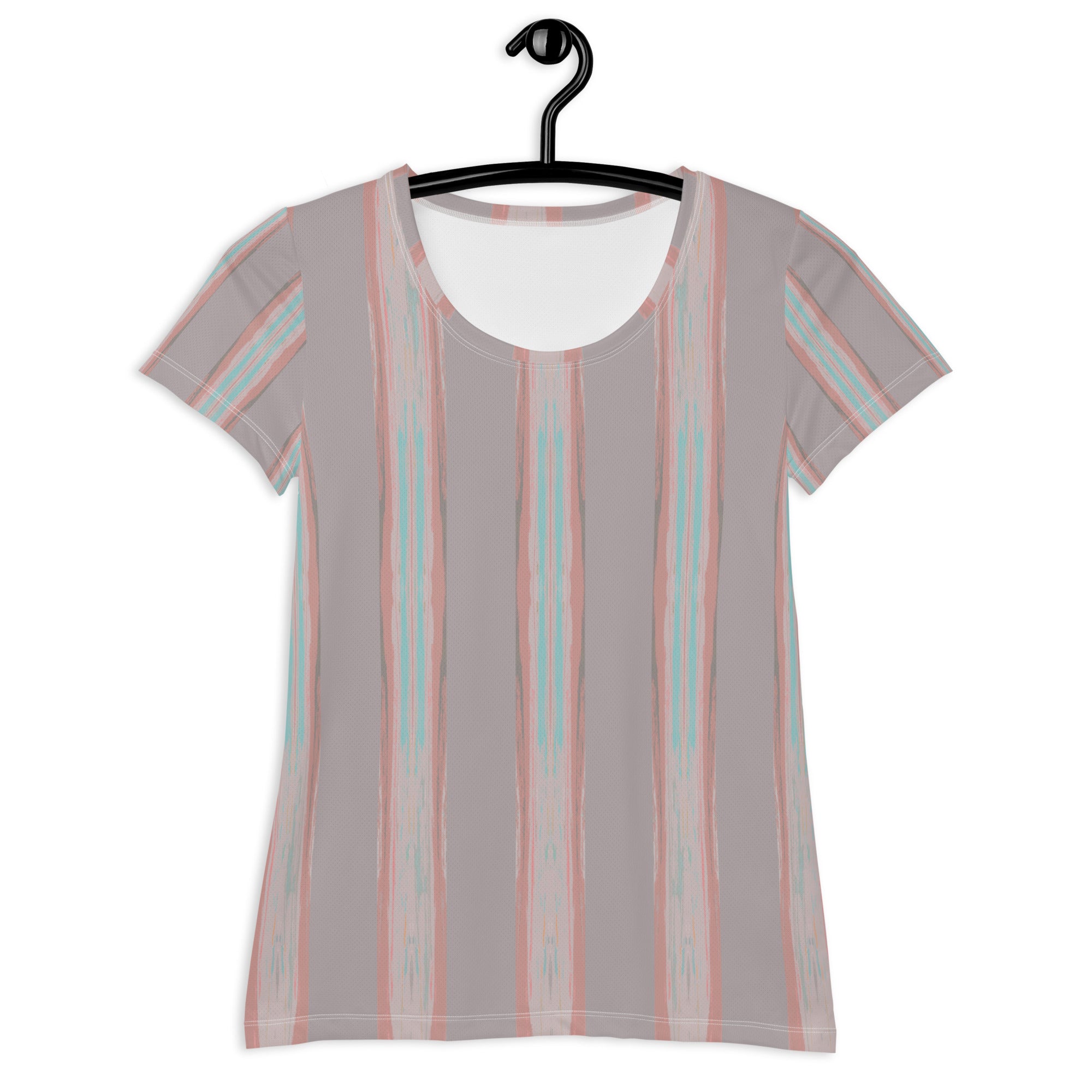 Gulf Shore Women's Athletic T-Shirt Triboca Arts