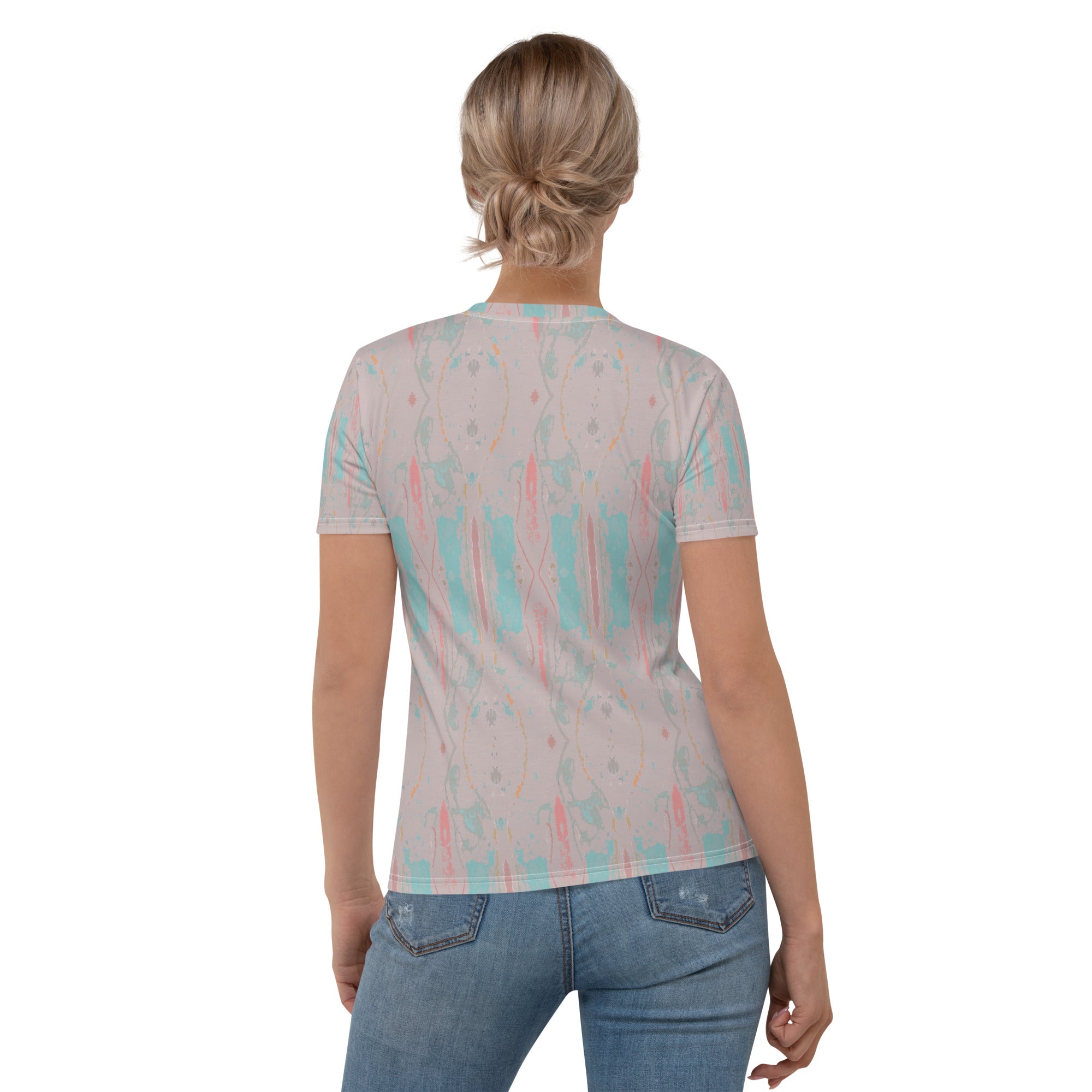 Gulf Shore Women's Crew Neck T-Shirt Triboca Arts   