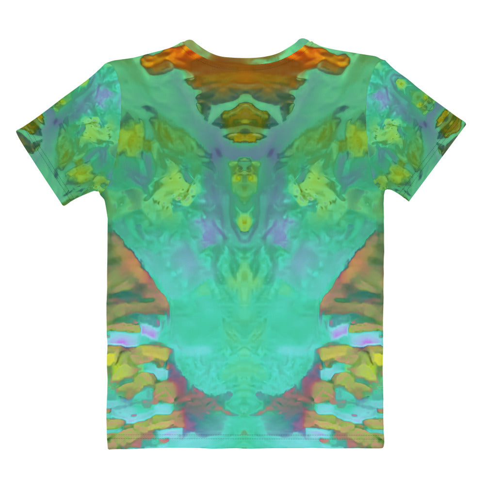Gold Canyon Women's Crew Neck T-Shirt Triboca Arts