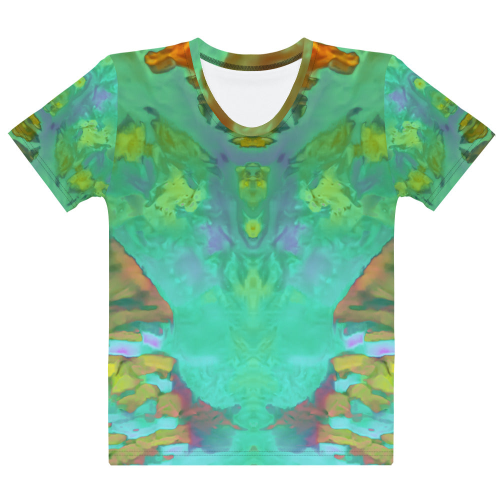 Gold Canyon Women's Crew Neck T-Shirt Triboca Arts