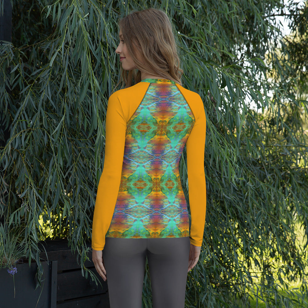Gold Canyon Women's Long-Sleeve Rash Guard Triboca Arts