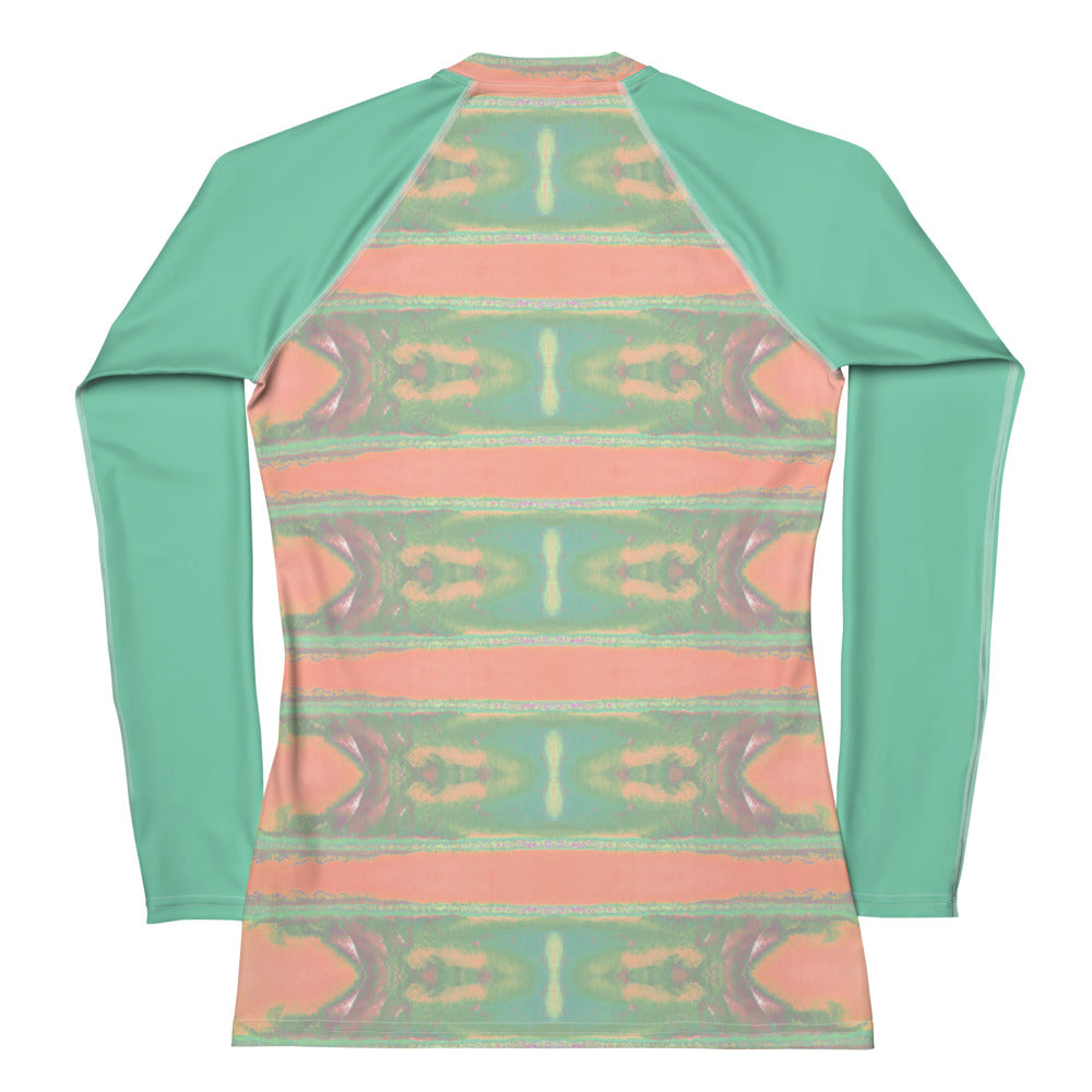 Bay Jetties Women's Long-Sleeve Rash Guard Triboca Arts