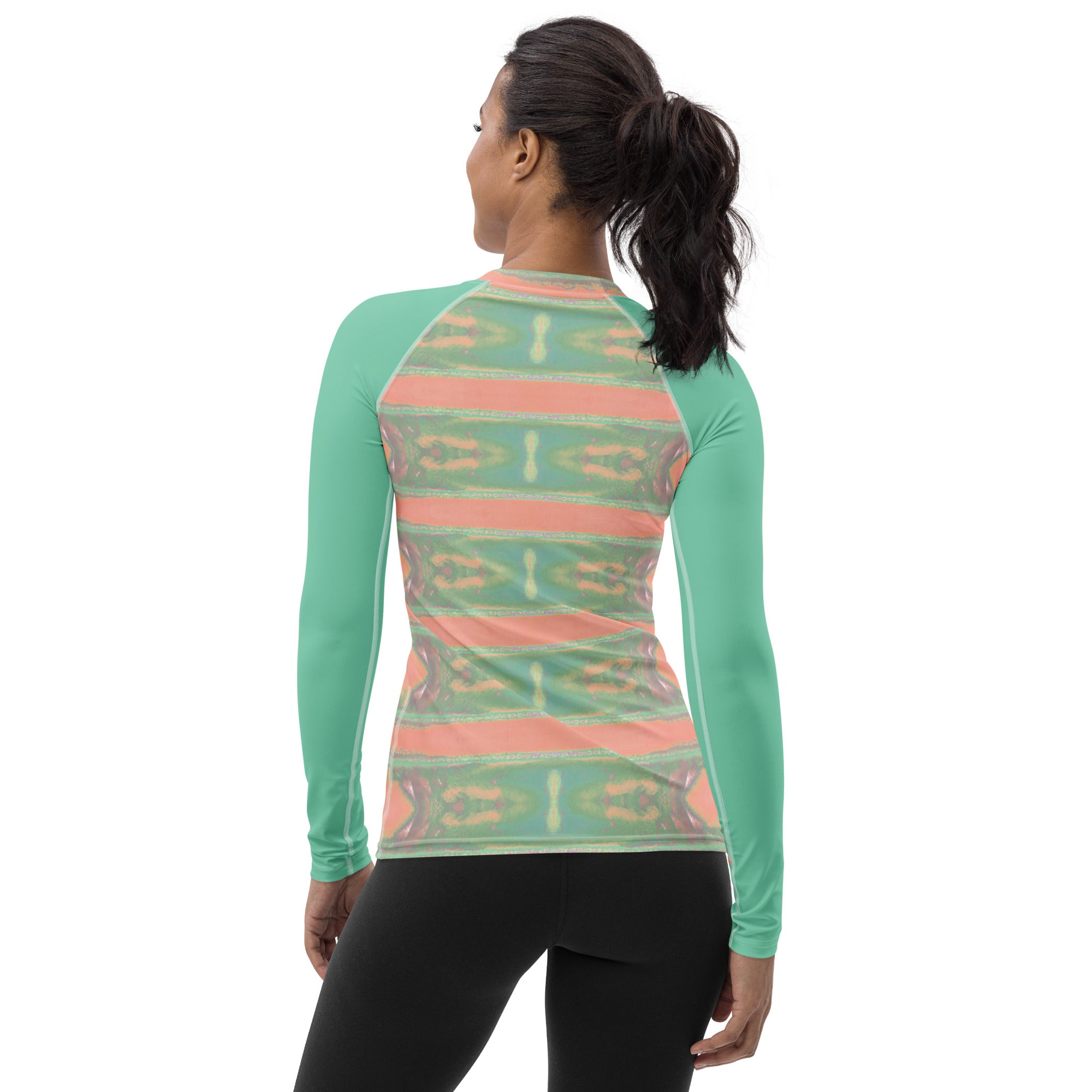 Bay Jetties Women's Long-Sleeve Rash Guard Triboca Arts