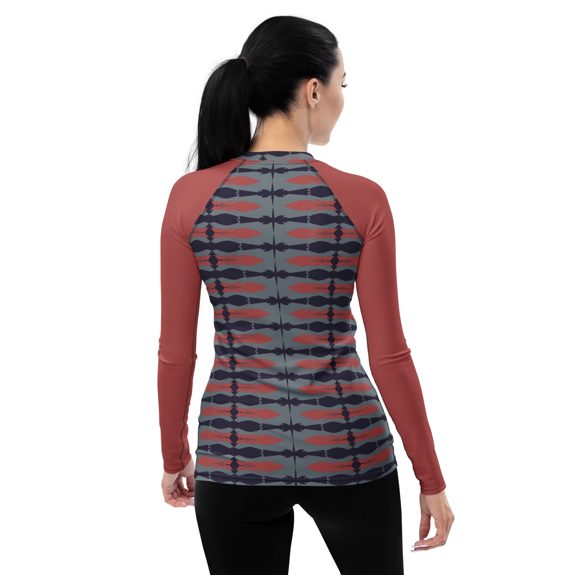 Gulf Shore Women's Long-Sleeve Rash Guard Triboca Arts