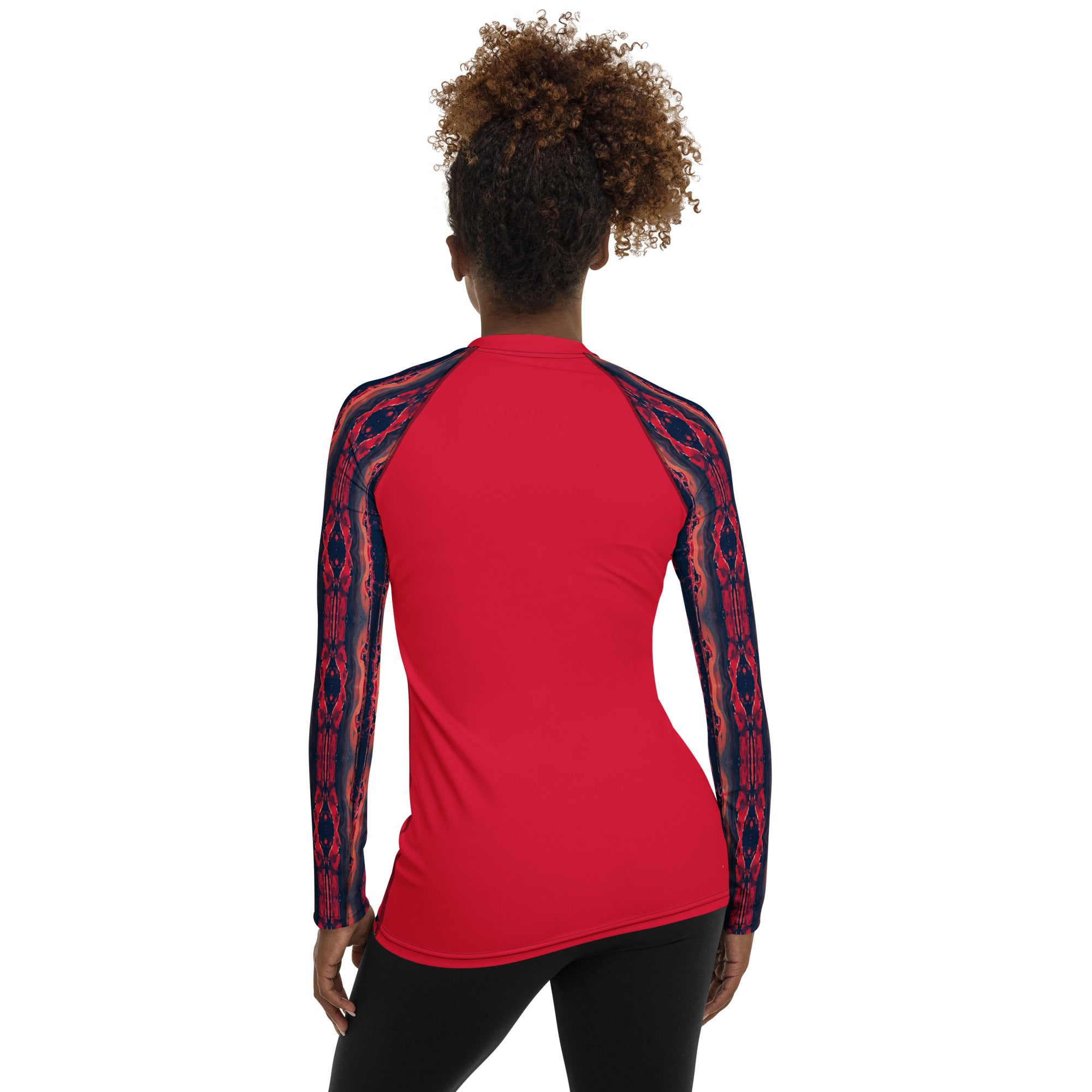 Gulf Shore Women's Long-Sleeve Rash Guard Triboca Arts