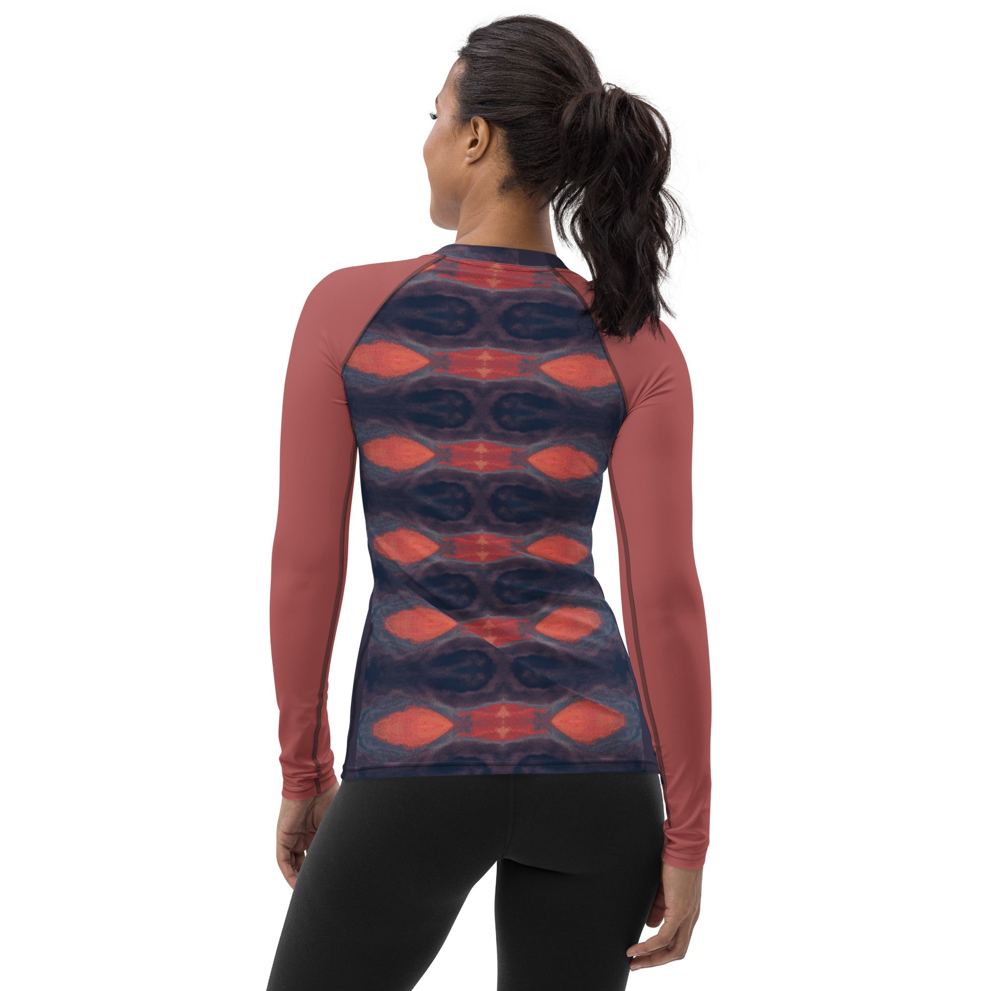 Gulf Shore Women's Long-Sleeve Rash Guard Triboca Arts