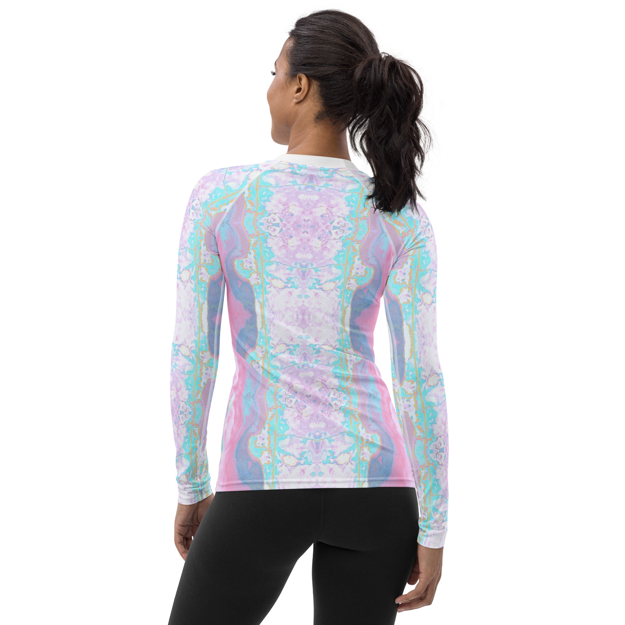 Gulf Shore Women's Long-Sleeve Rash Guard Triboca Arts