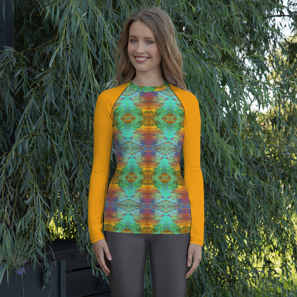Gold Canyon Women's Long-Sleeve Rash Guard Triboca Arts XS