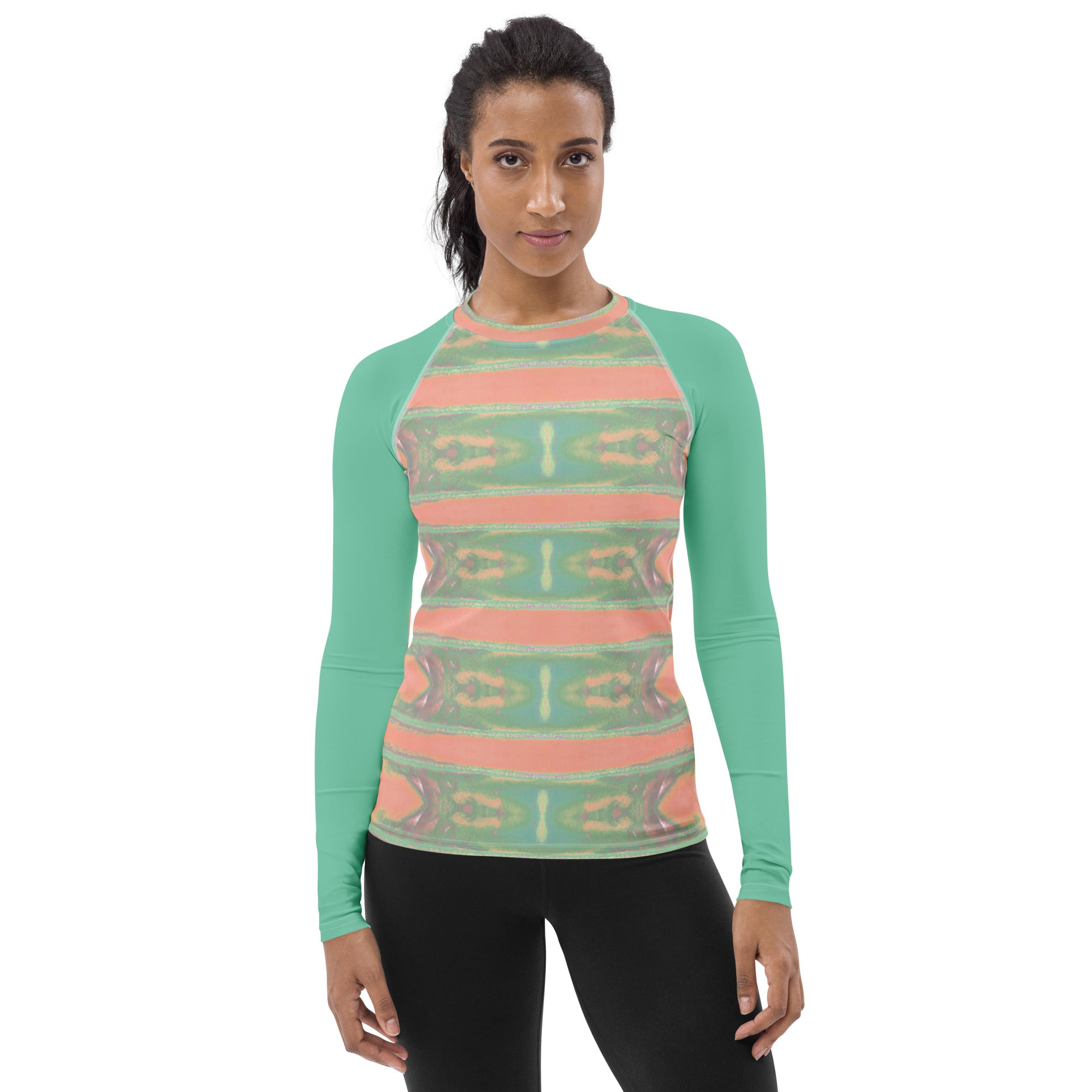 Bay Jetties Women's Long-Sleeve Rash Guard Triboca Arts XS  