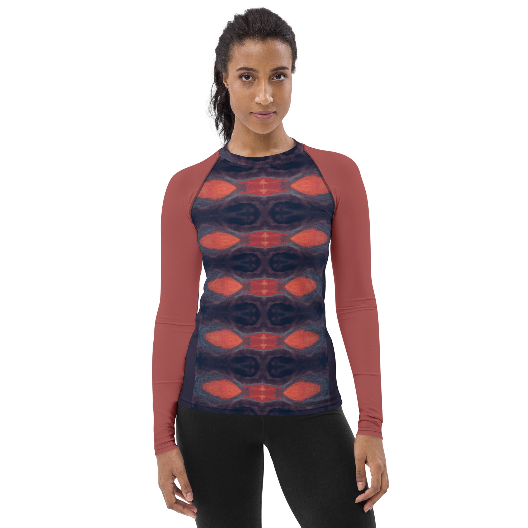 Gulf Shore Women's Long-Sleeve Rash Guard Triboca Arts XS