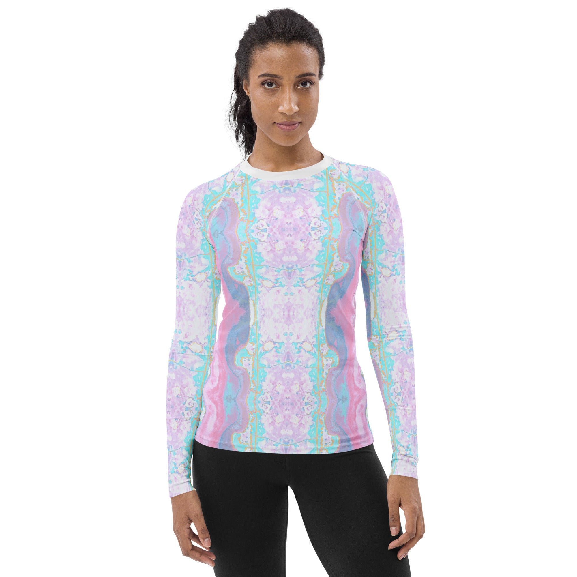 Gulf Shore Women's Long-Sleeve Rash Guard Triboca Arts XS