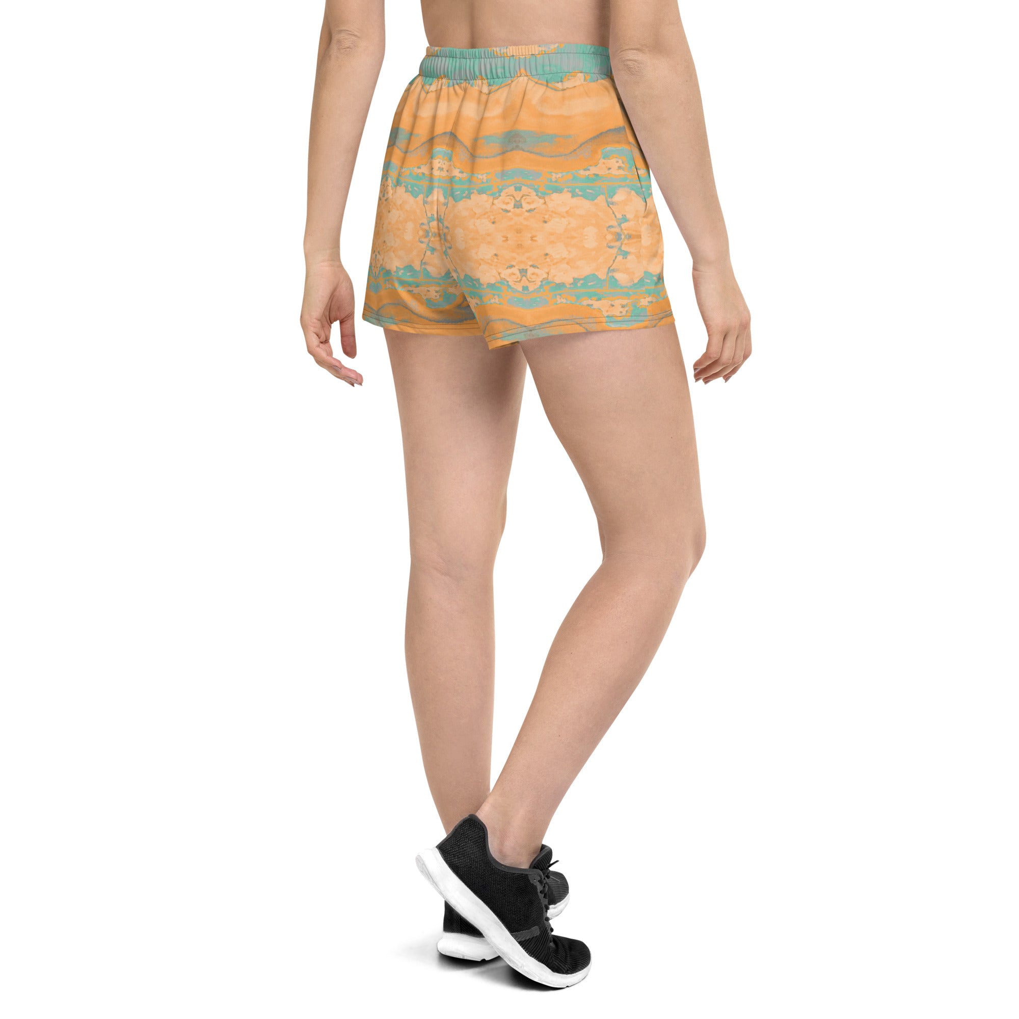 Gulf Shore Women's Eco-Friendly Athletic Shorts Triboca Arts