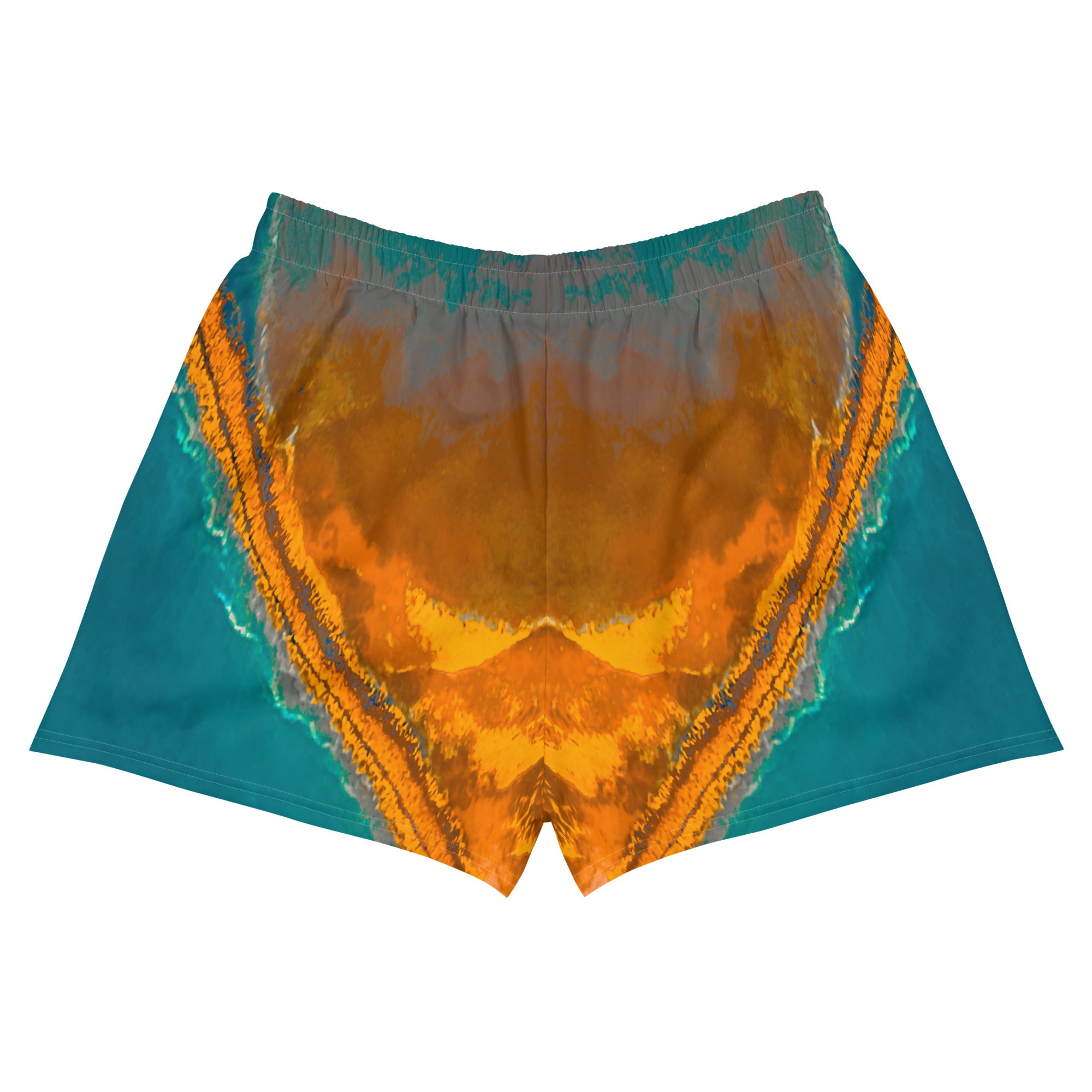 Bay Jetties Women's Eco-Friendly Athletic Shorts Triboca Arts