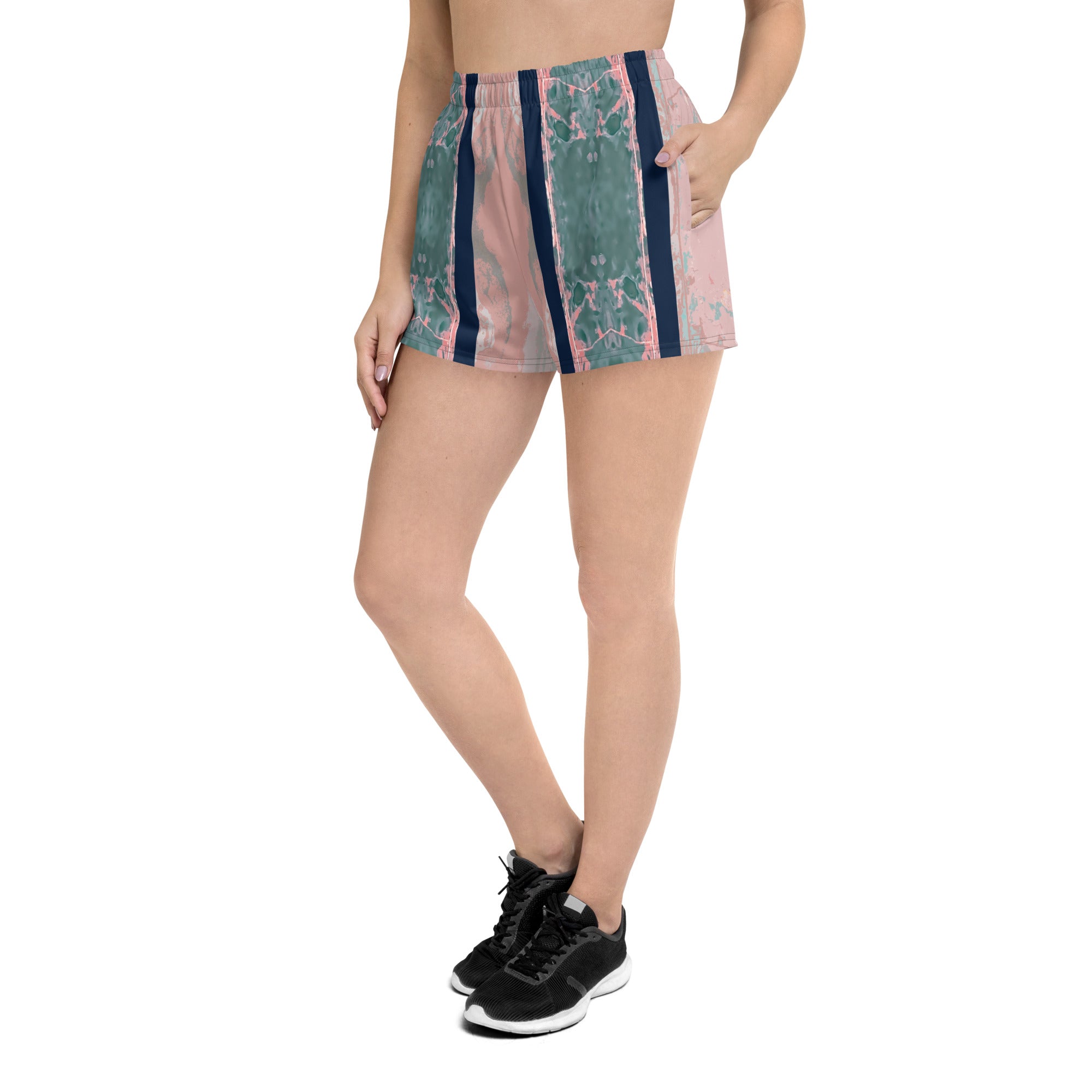 Gulf Shore Women's Eco-Friendly Athletic Shorts Triboca Arts