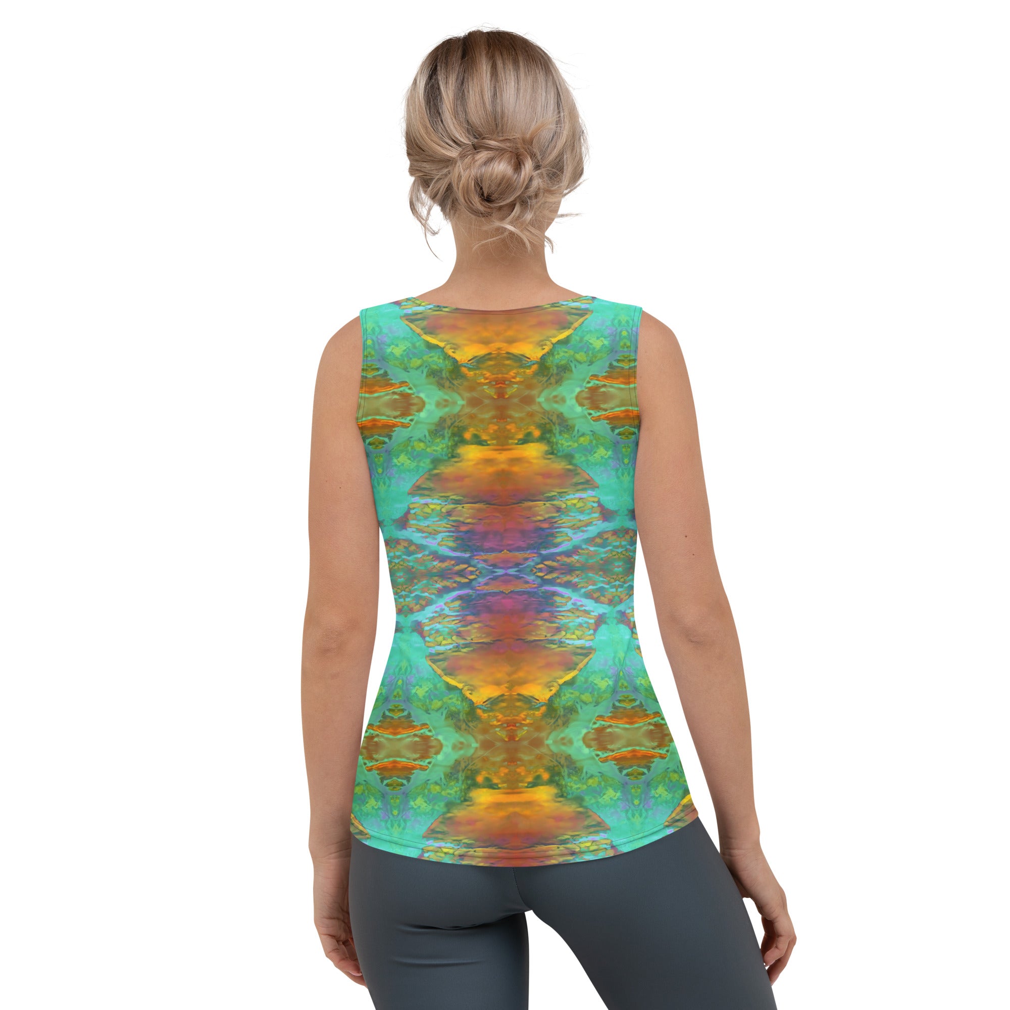 Gold Canyon Women's Tank Top Triboca Arts   