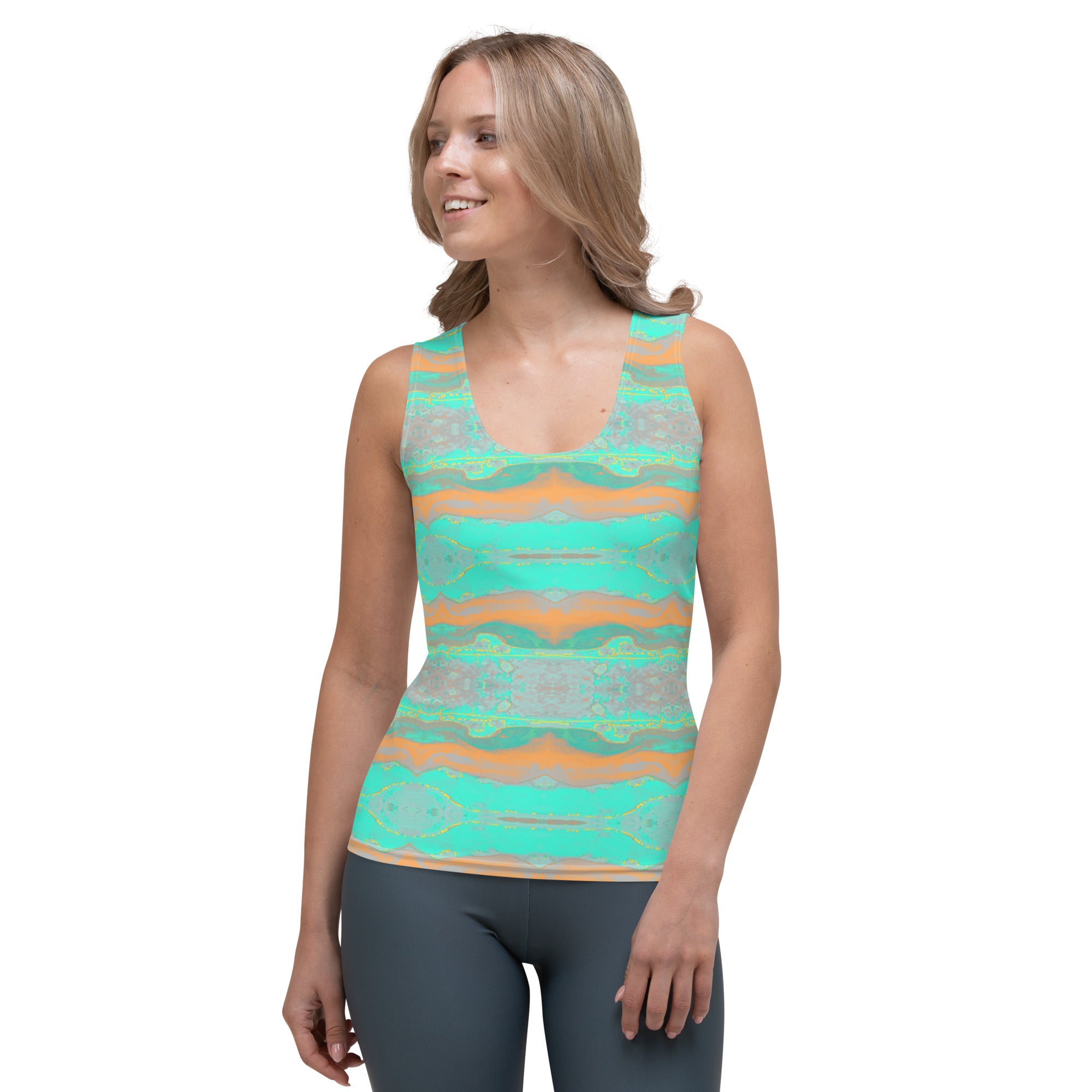 Gulf Shore Women's Tank Top Triboca Arts XS