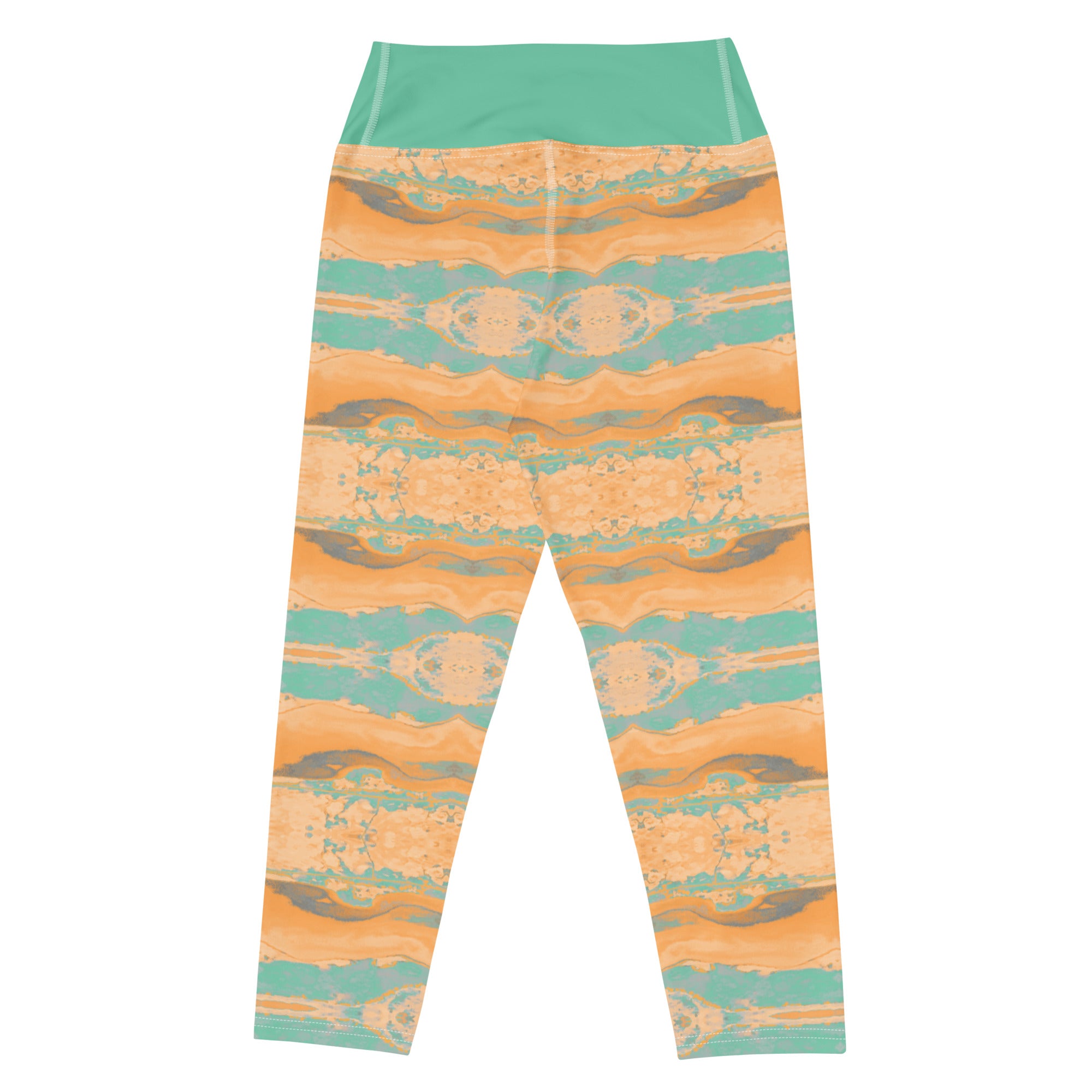 Gulf Shore Yoga Capri Leggings Triboca Arts