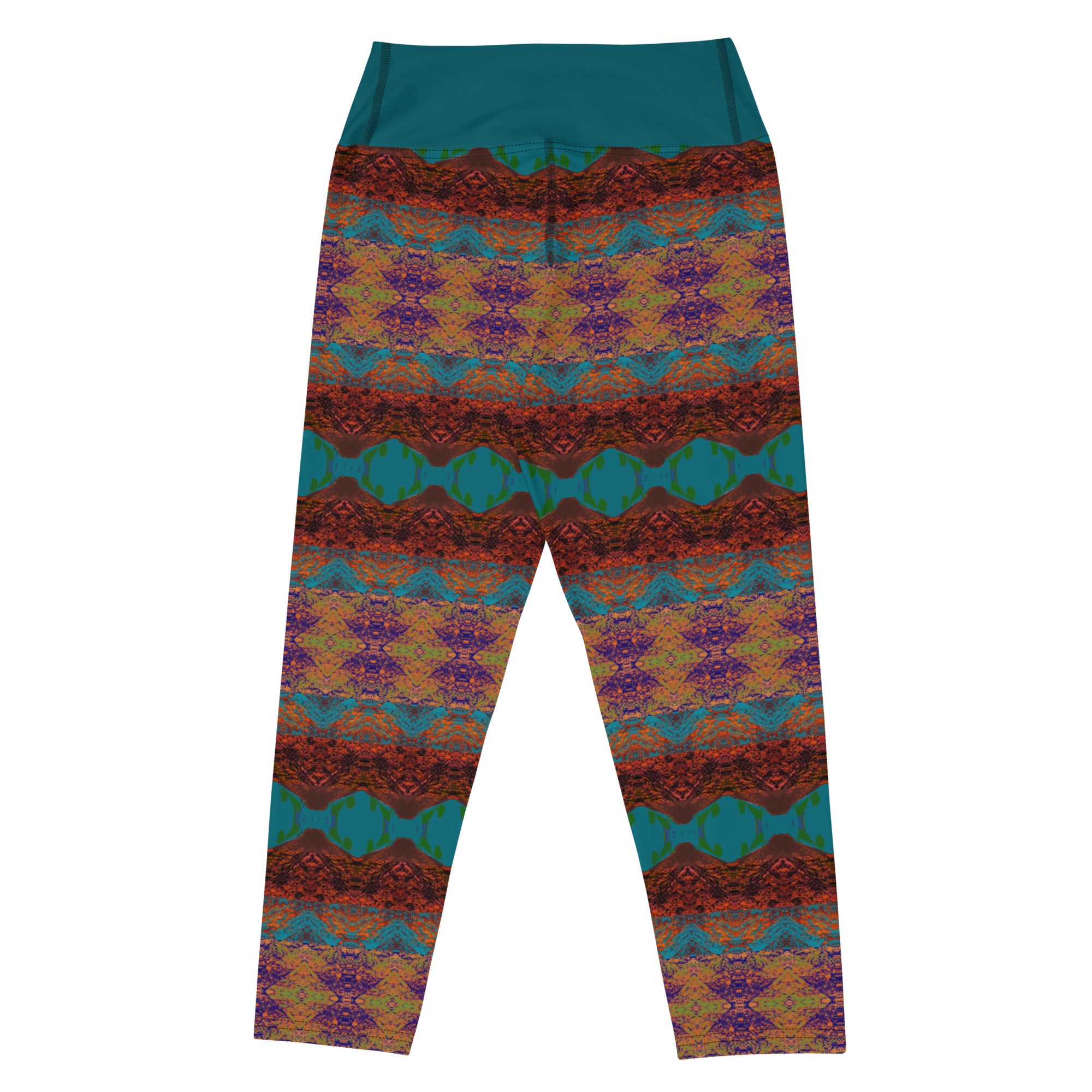 Gaviota Canyon Yoga Capri Leggings Triboca Arts