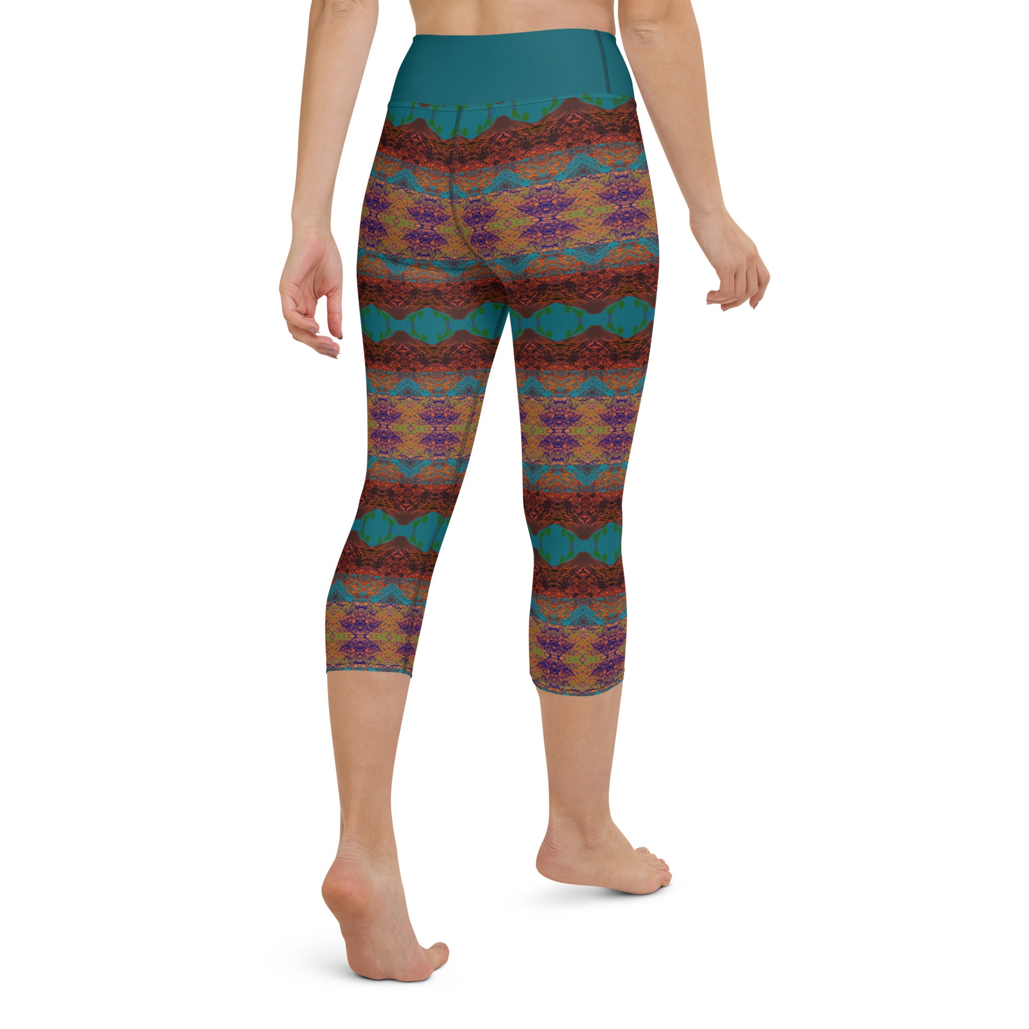 Gaviota Canyon Yoga Capri Leggings Triboca Arts