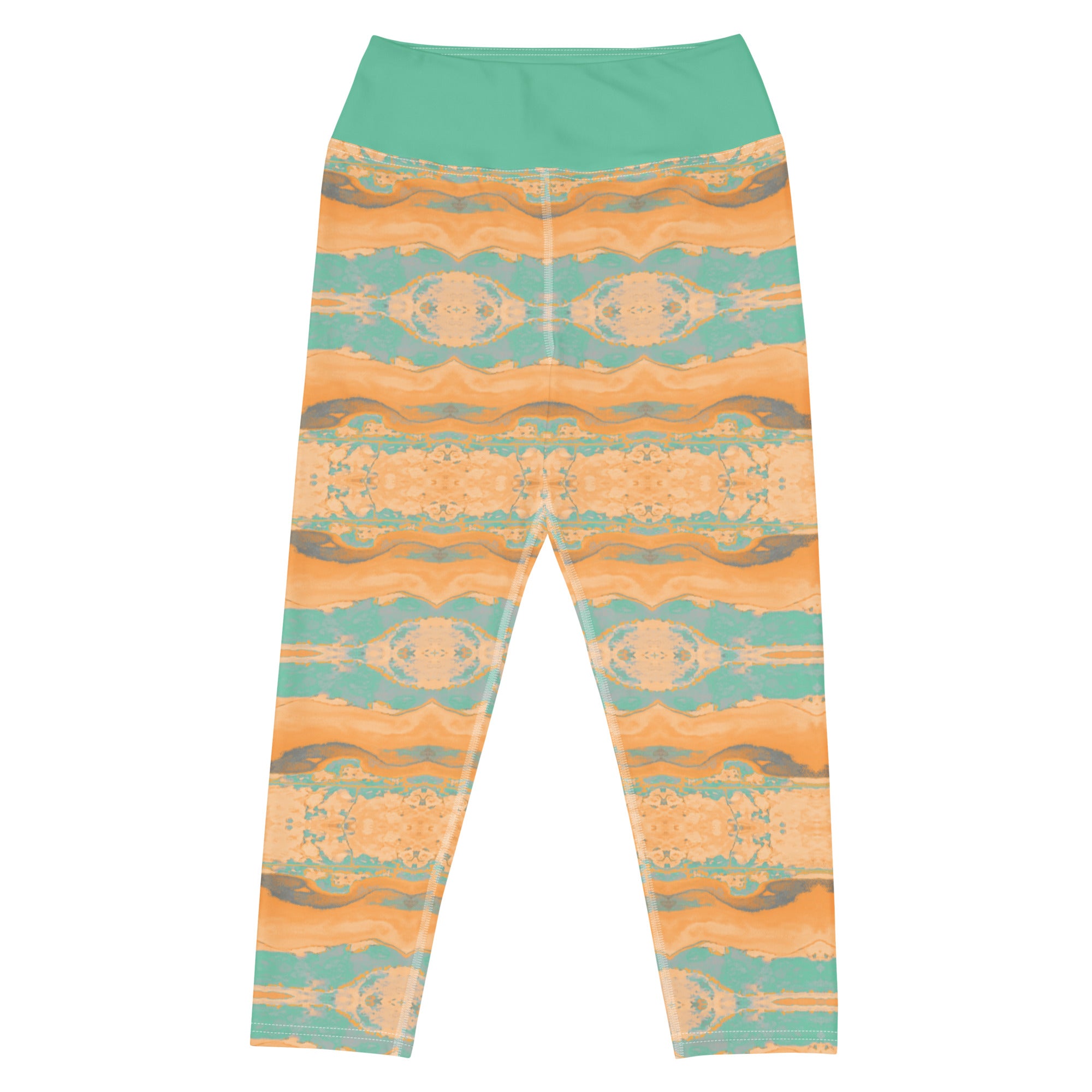 Gulf Shore Yoga Capri Leggings Triboca Arts