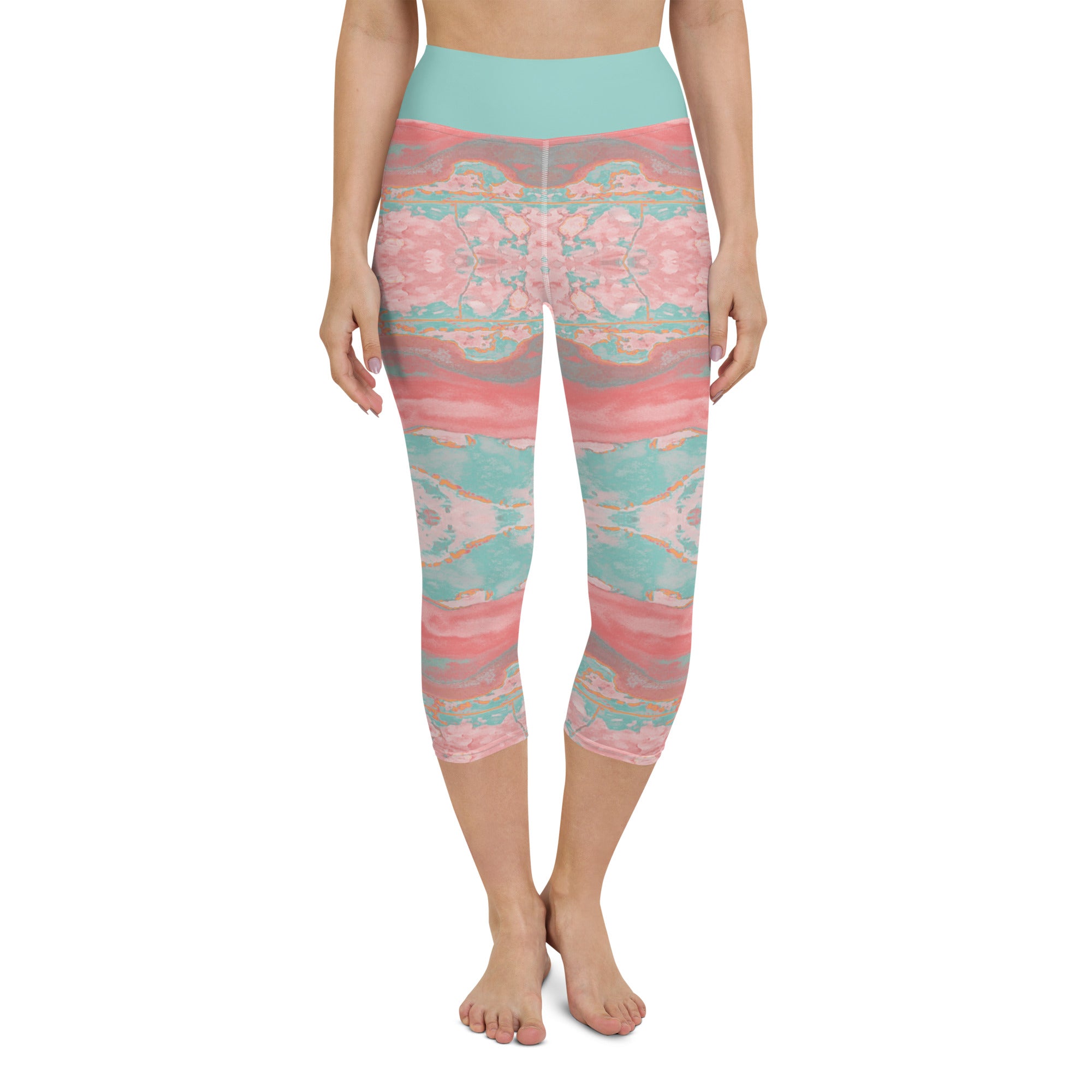 Gulf Shore Yoga Capri Leggings Triboca Arts XS