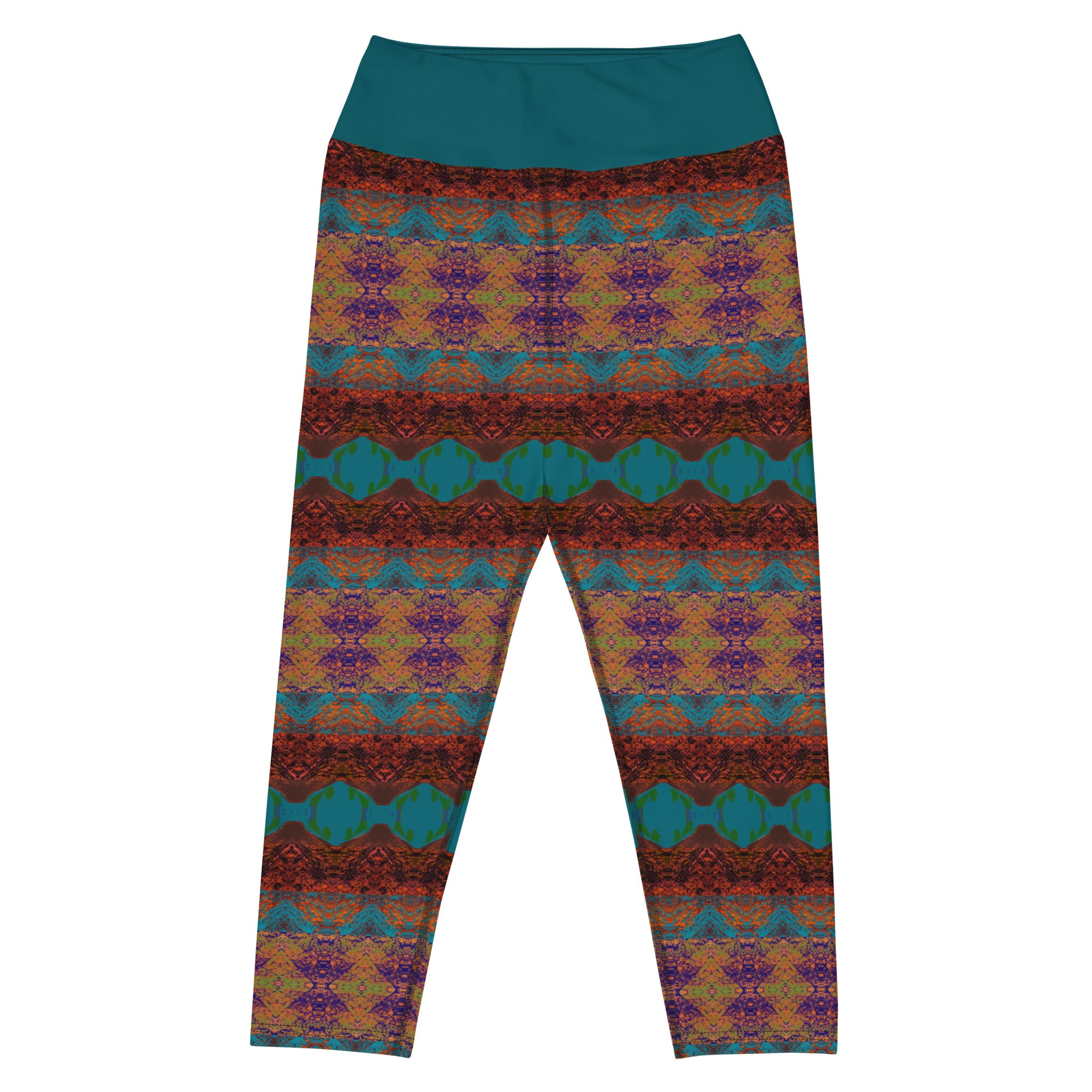 Gaviota Canyon Yoga Capri Leggings Triboca Arts