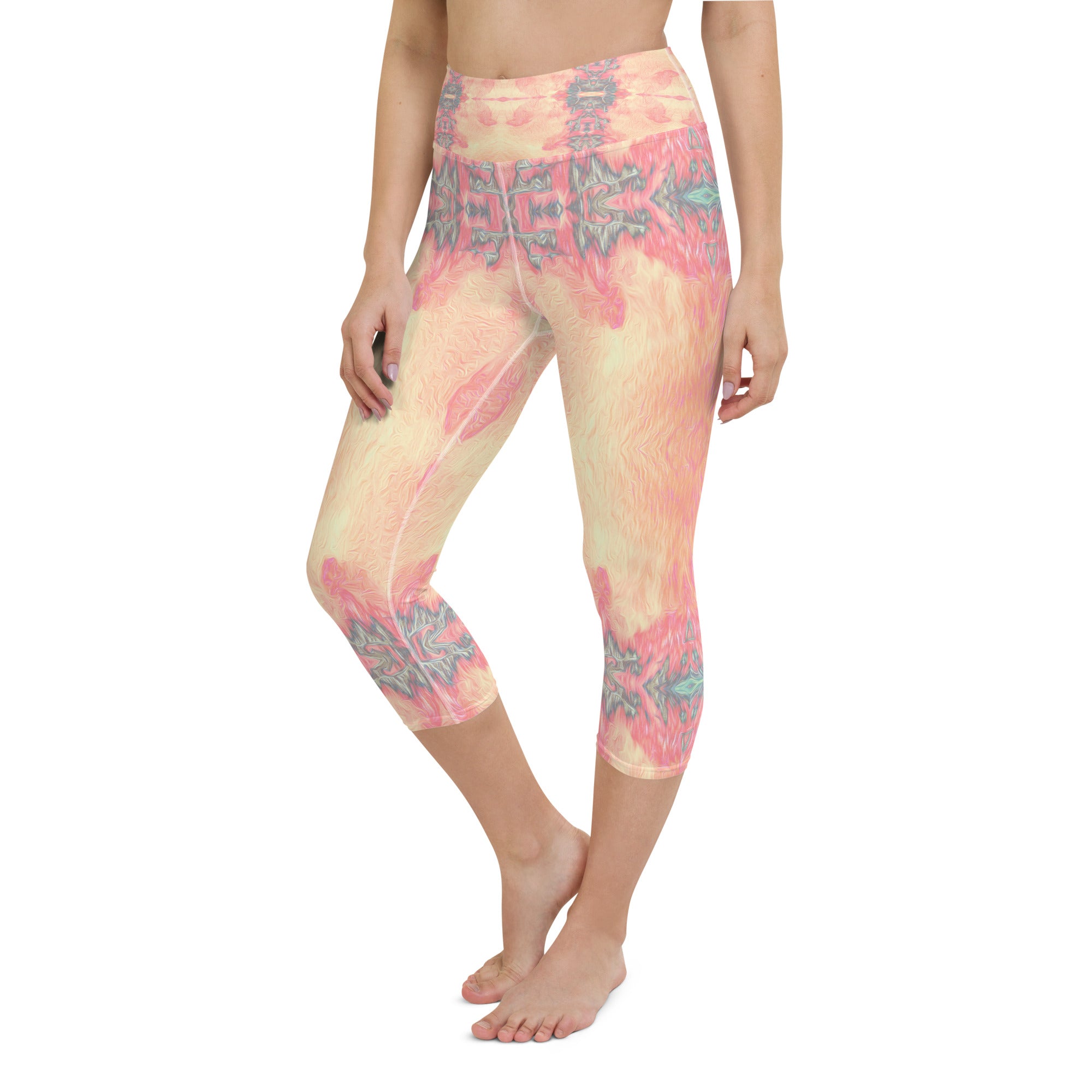 Bay Jetties Yoga Capri Leggings Triboca Arts