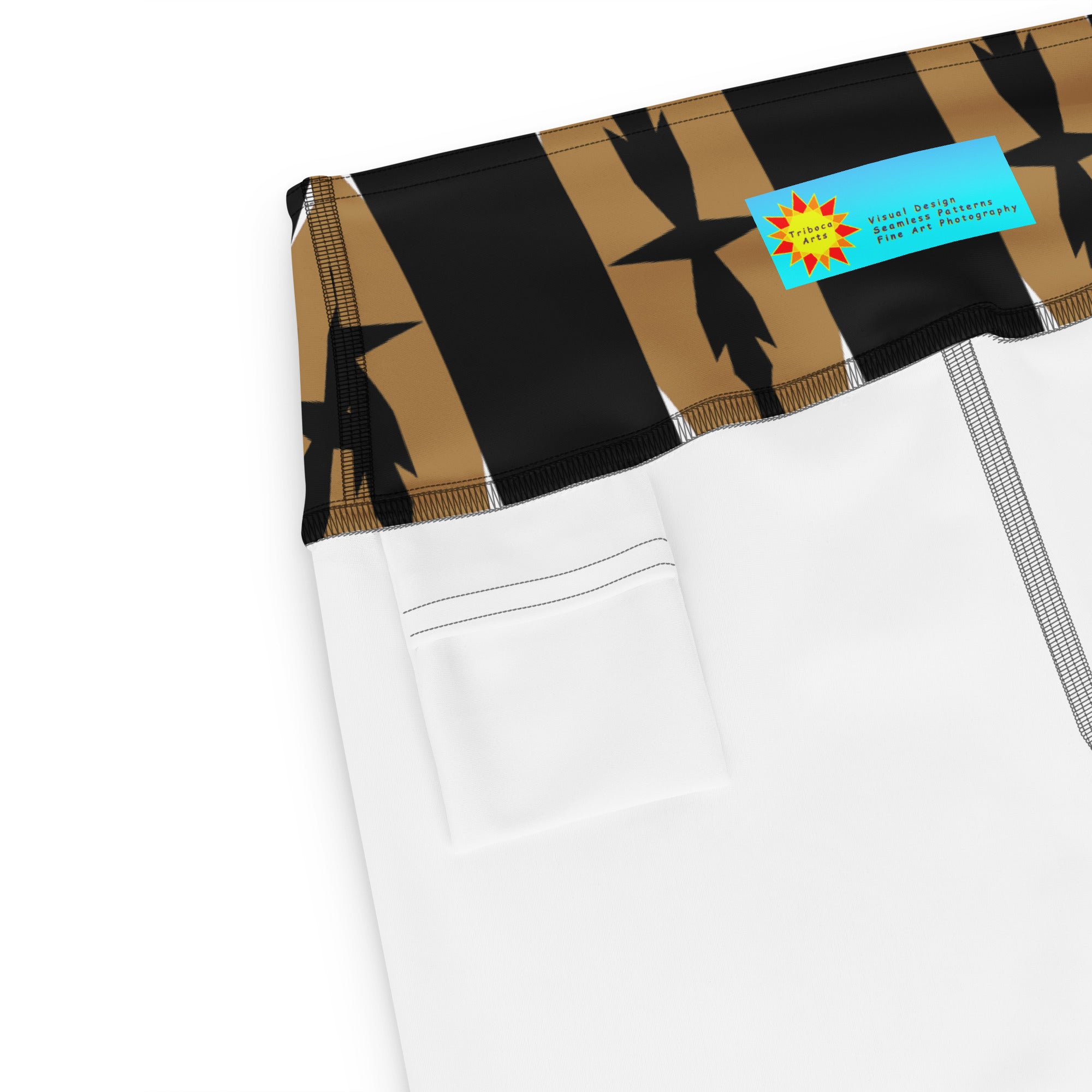 Gulf Shore Yoga Capri Leggings Triboca Arts