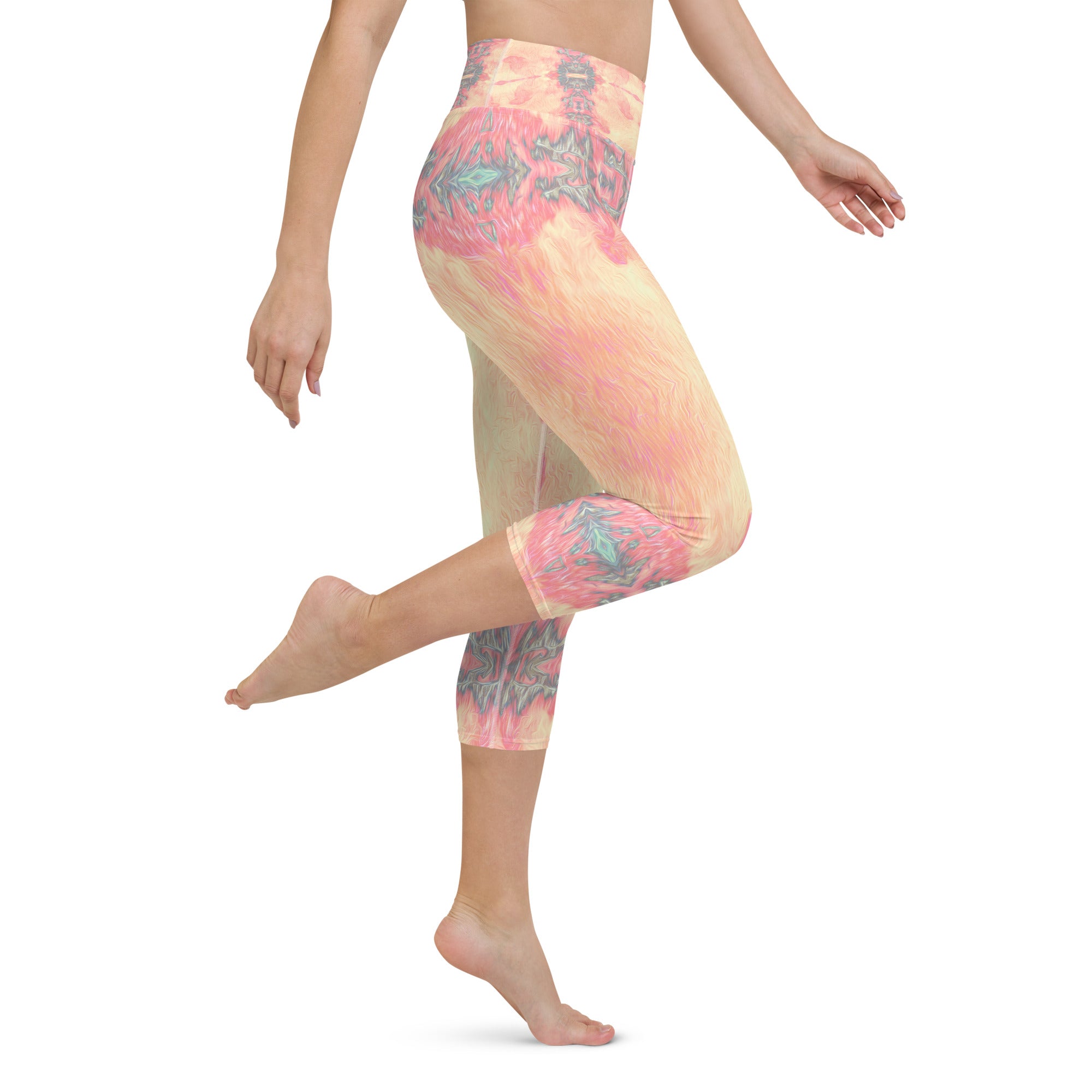 Bay Jetties Yoga Capri Leggings Triboca Arts