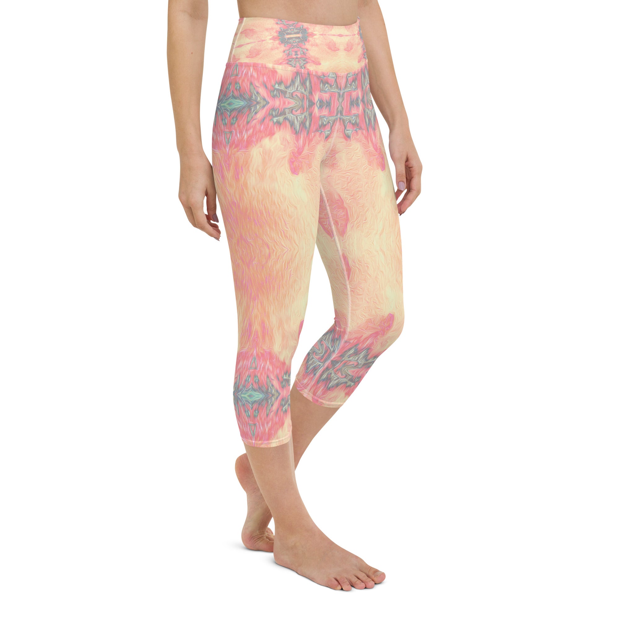 Bay Jetties Yoga Capri Leggings Triboca Arts