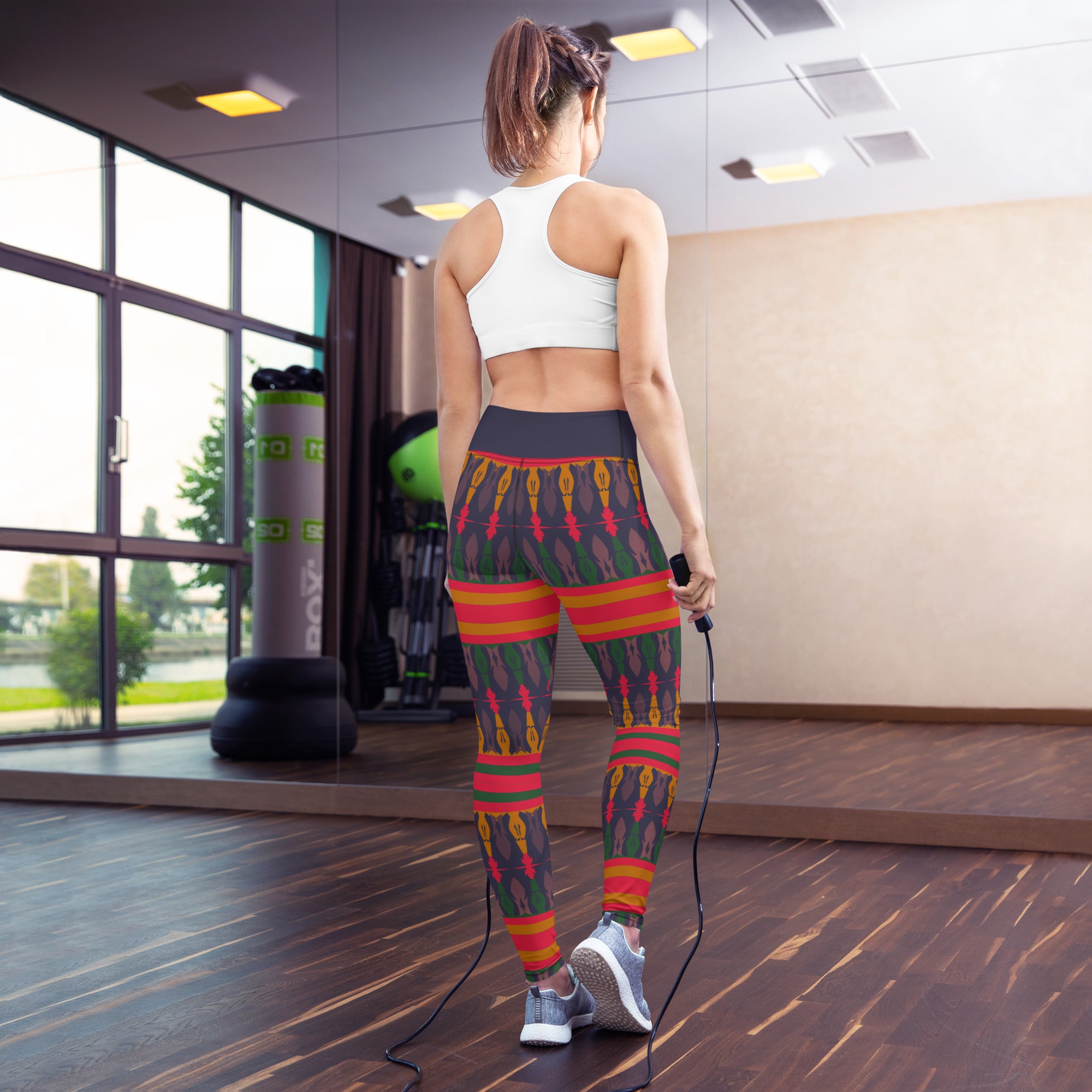 Gulf Shore Yoga Leggings Triboca Arts