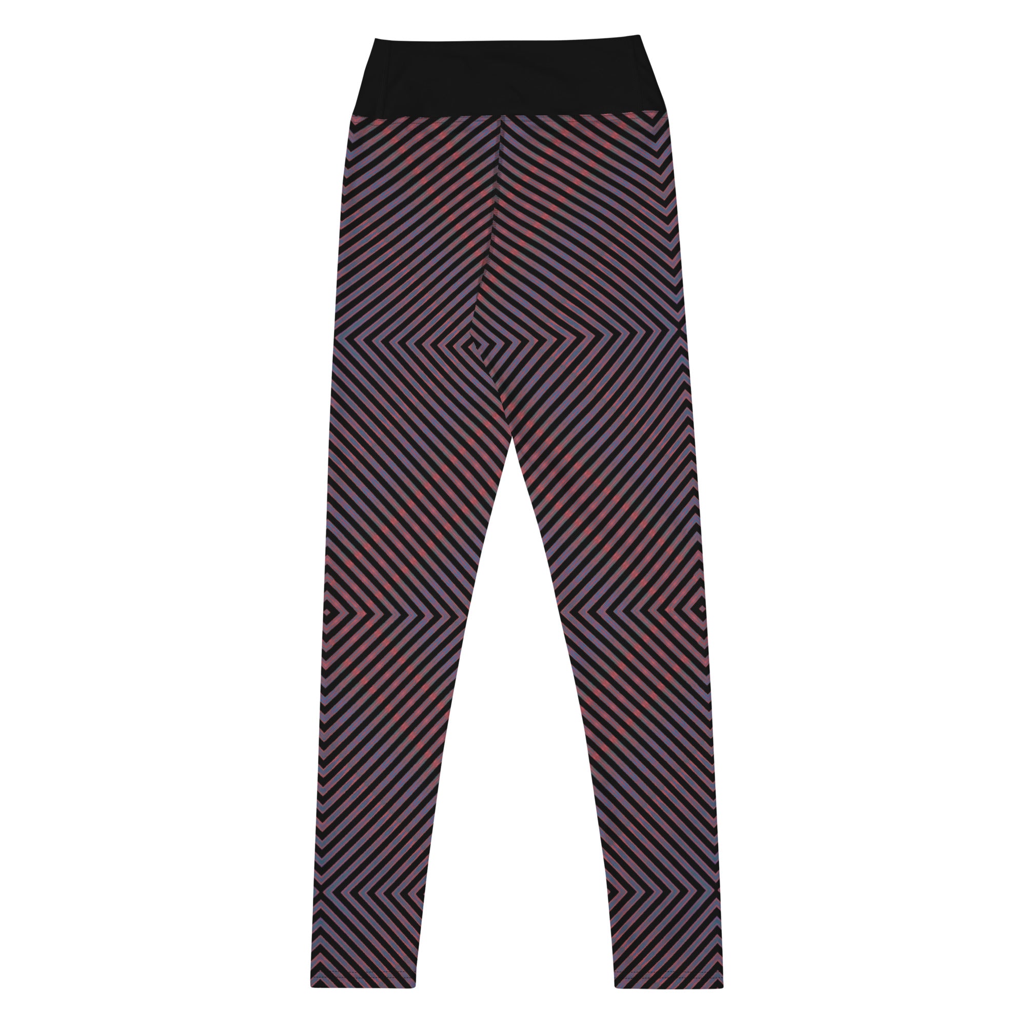 Salmon Reef Yoga Leggings Triboca Arts