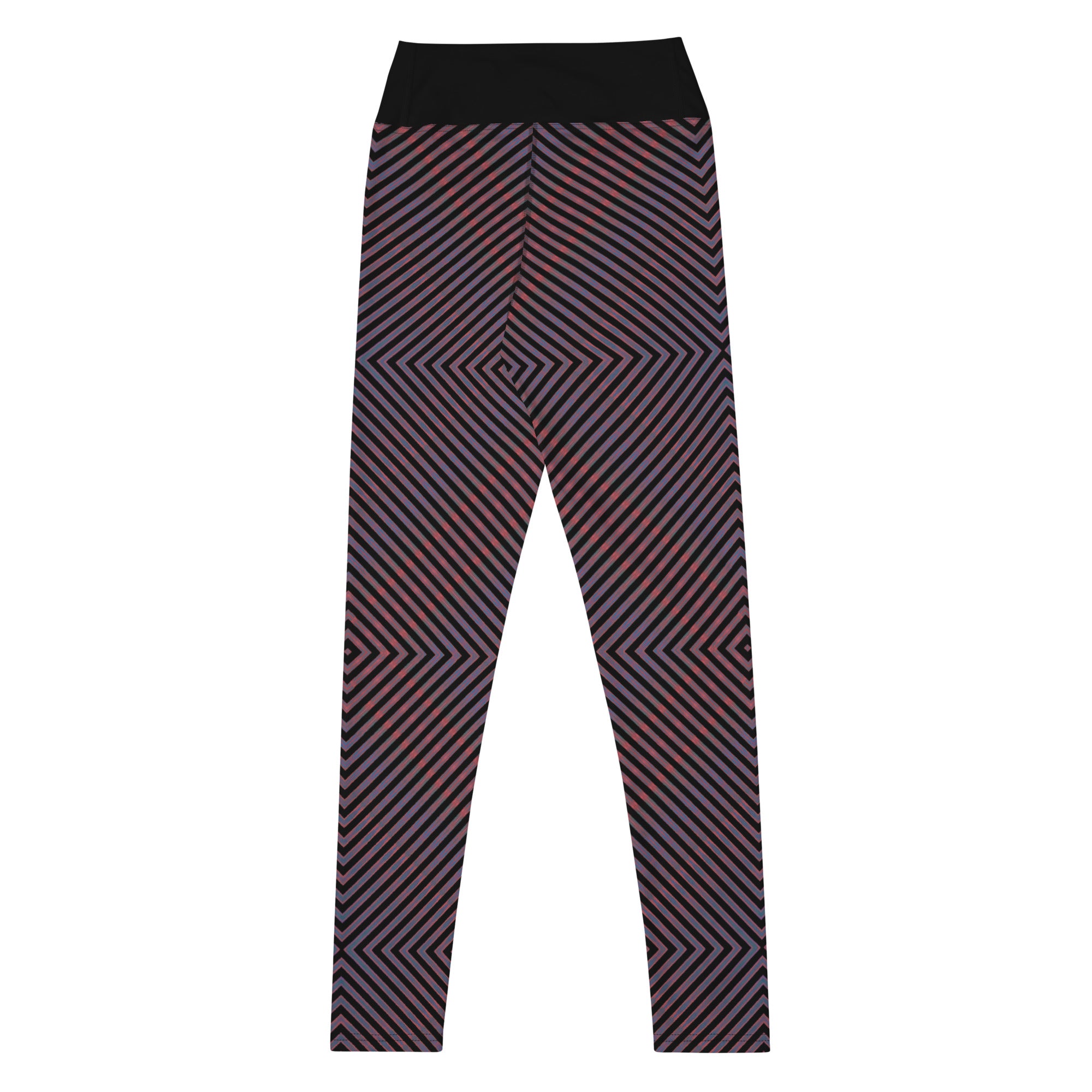 Salmon Reef Yoga Leggings Triboca Arts   