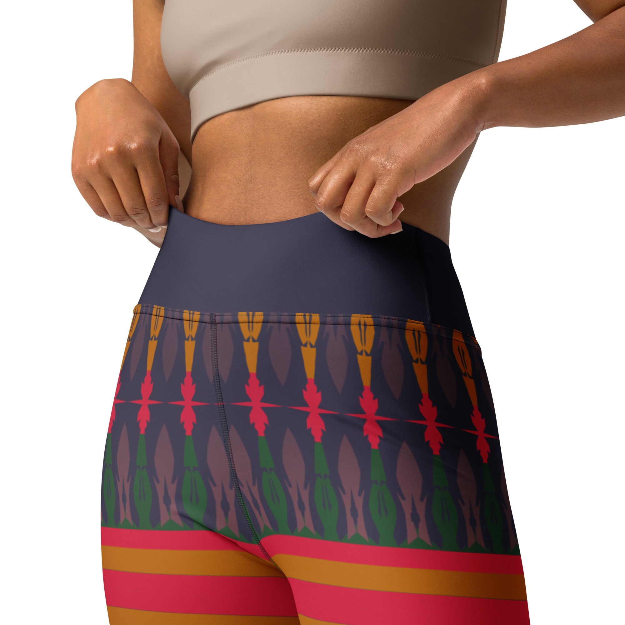 Gulf Shore Yoga Leggings Triboca Arts
