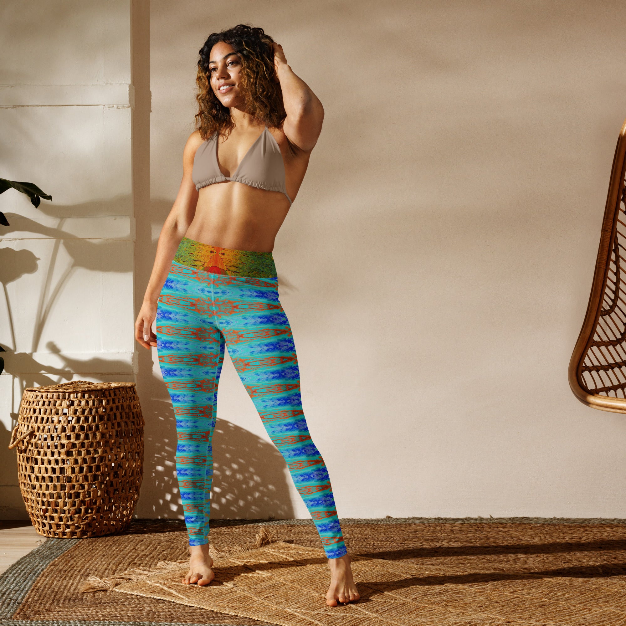 Micro Shorebreak Yoga Leggings Triboca Arts XS
